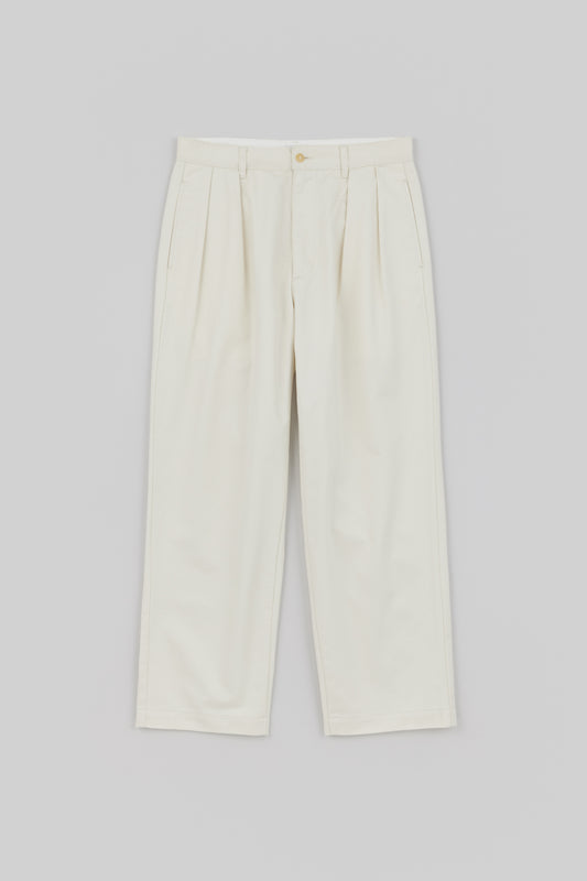 New 2 Tuck Chino Cloth Pants