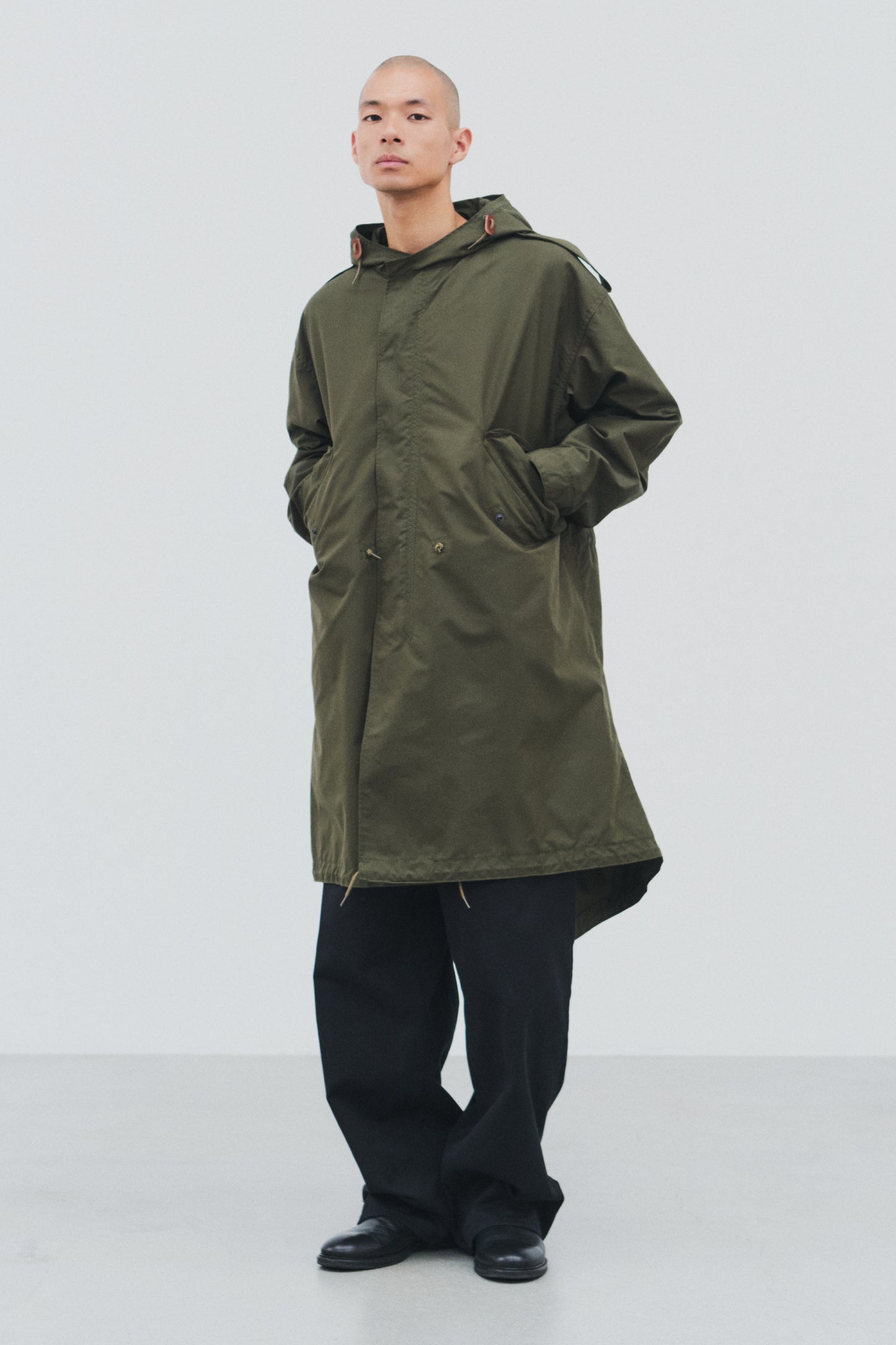 Cotton-Nylon Oxford M-51 Fishtail Hooded Parka