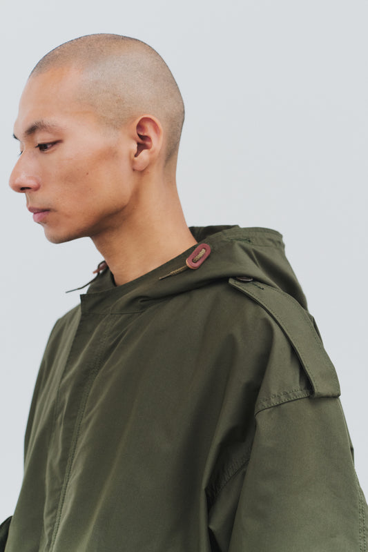 Cotton-Nylon Oxford M-51 Fishtail Hooded Parka