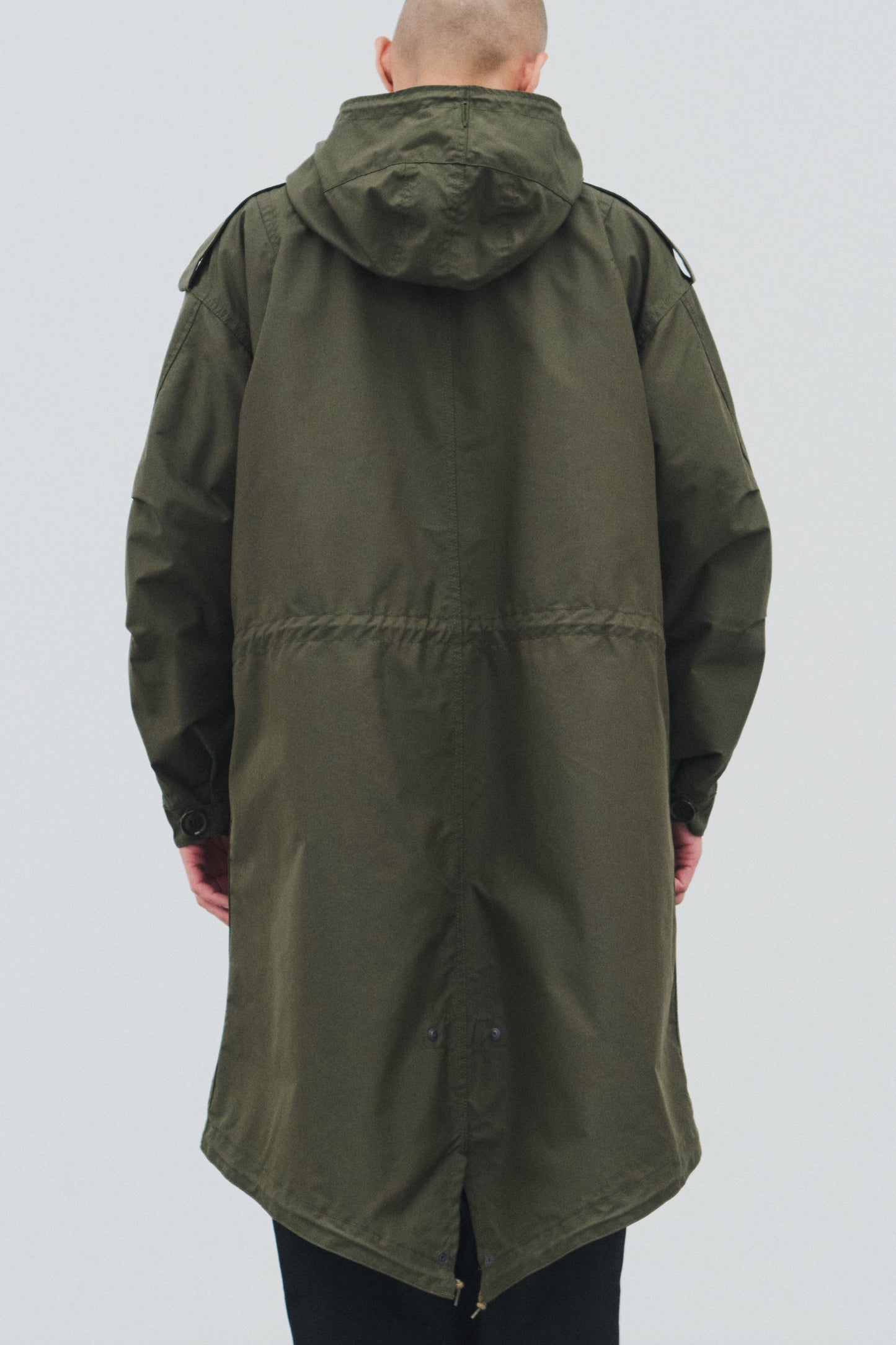 Cotton-Nylon Oxford M-51 Fishtail Hooded Parka
