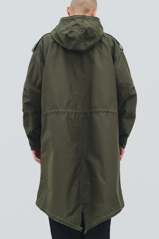 Cotton-Nylon Oxford M-51 Fishtail Hooded Parka