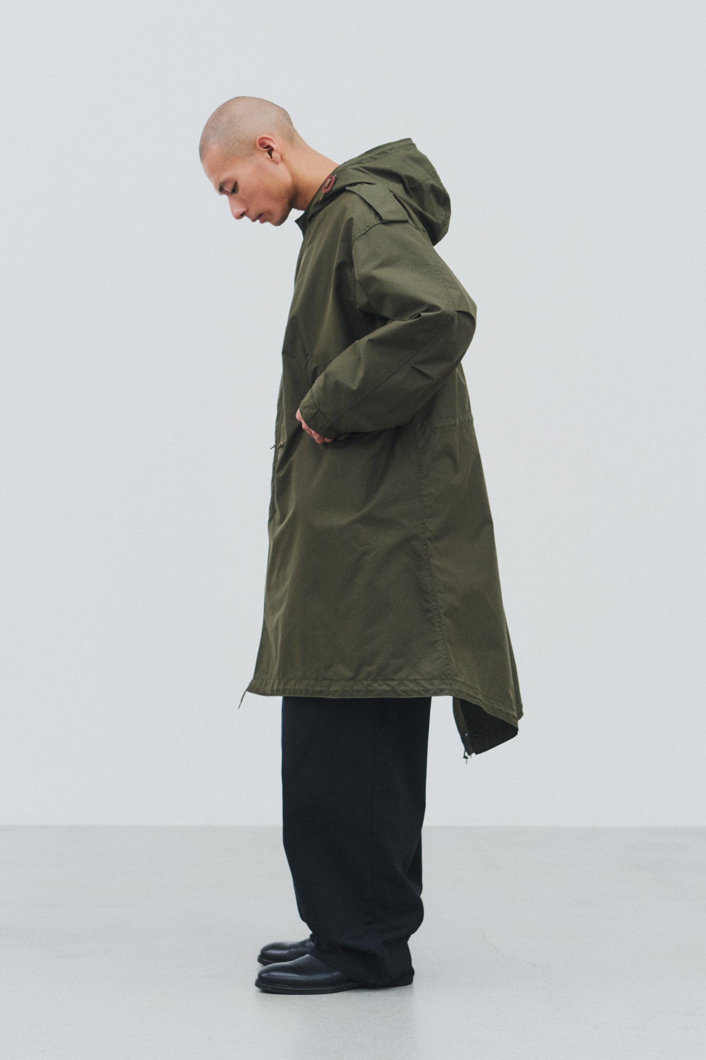 Cotton-Nylon Oxford M-51 Fishtail Hooded Parka