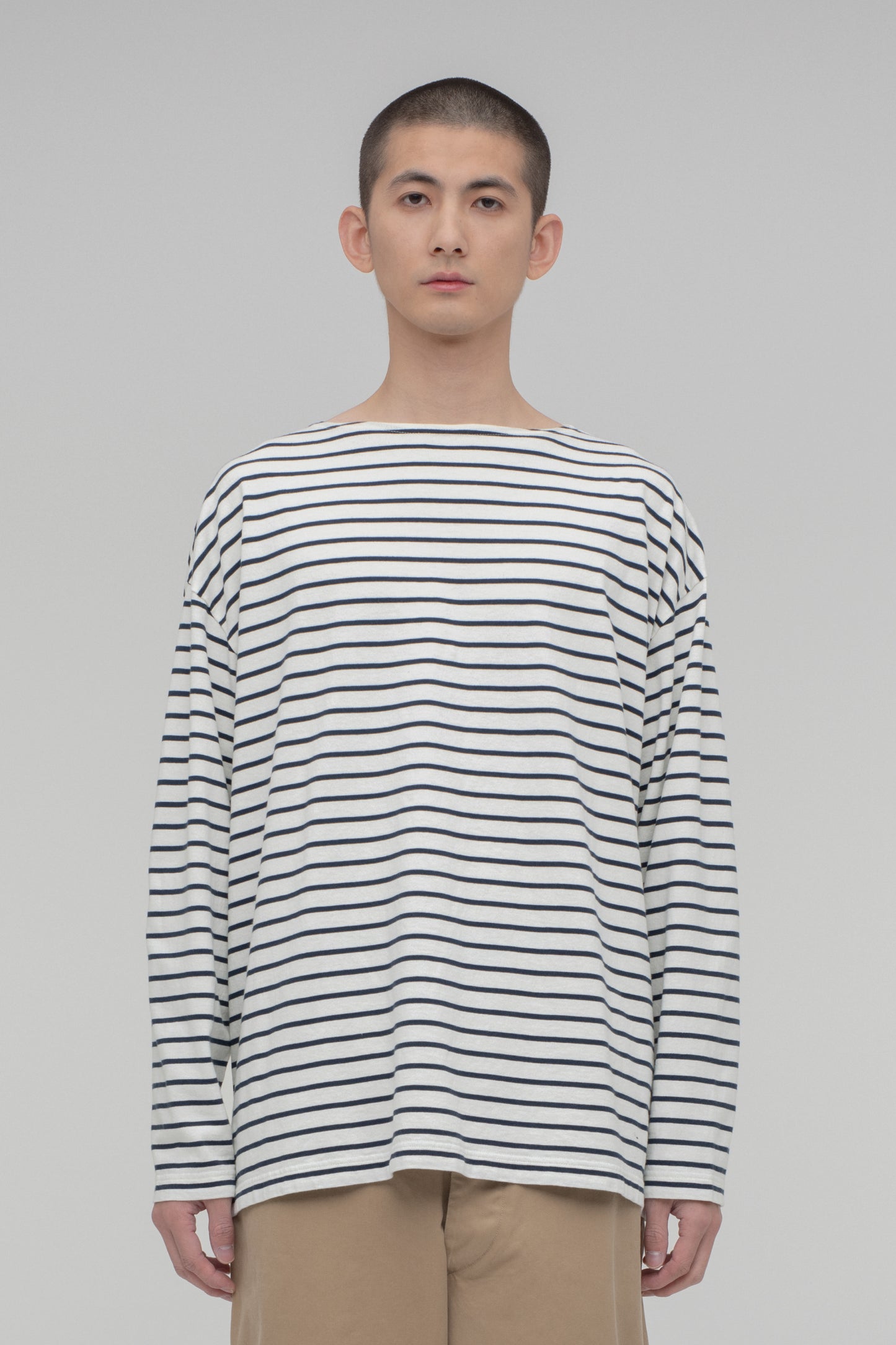 Border Long sleeve T-shirt