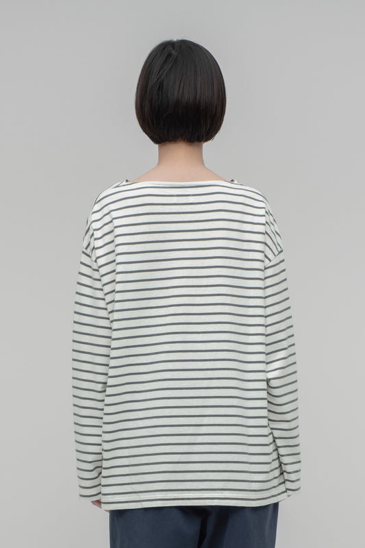 Border Long sleeve T-shirt