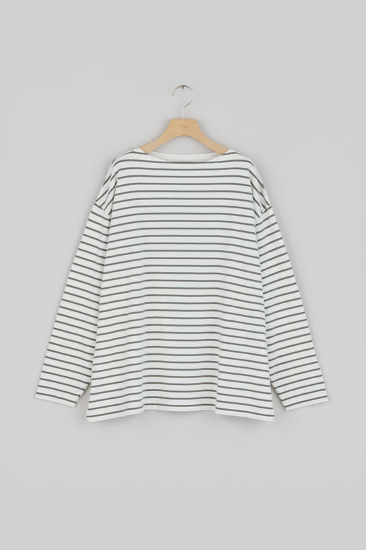 Border Long sleeve T-shirt