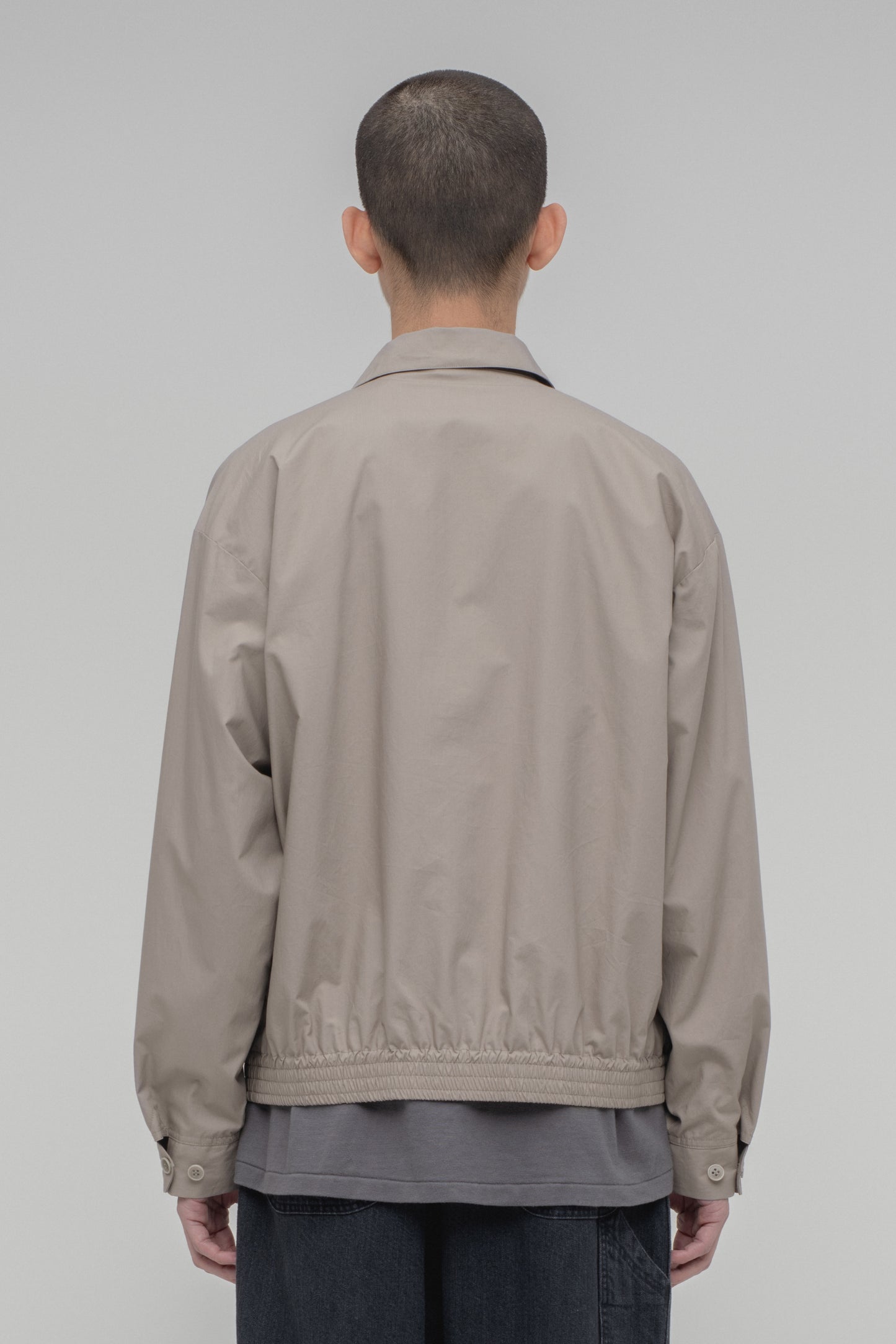 Zip-up Jacket (Typewriter Cloth)