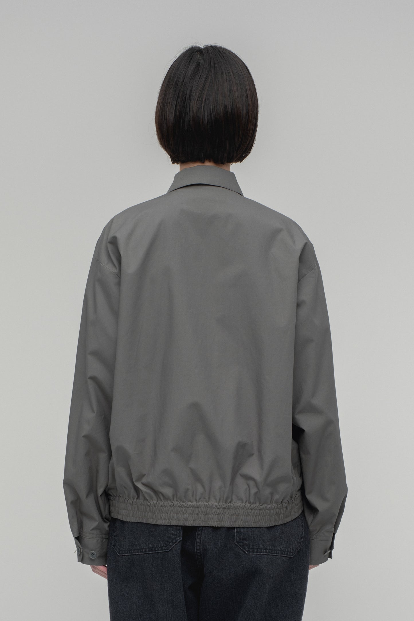 Zip-up Jacket (Typewriter Cloth)