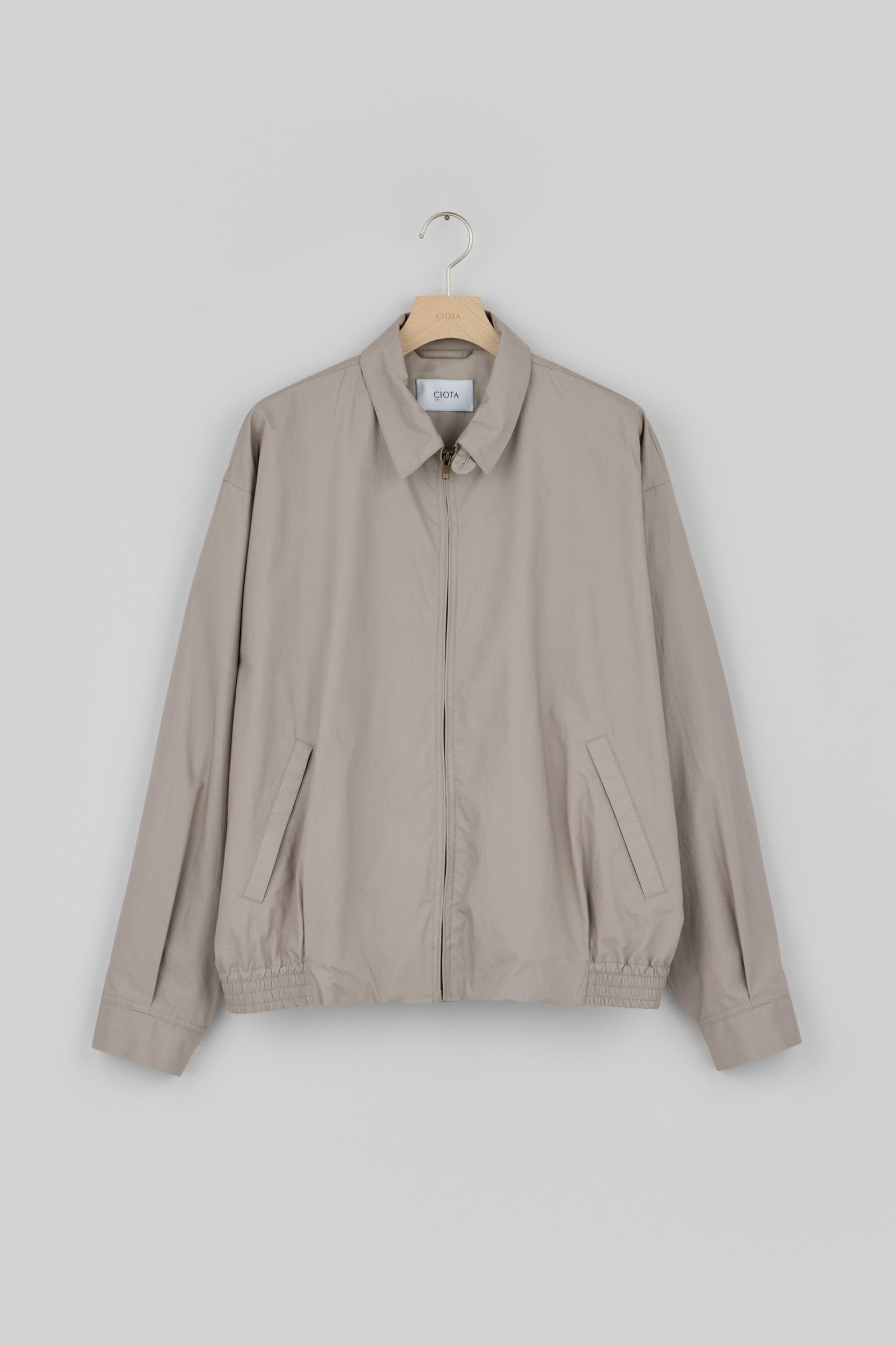 Zip-up Jacket (Typewriter Cloth)