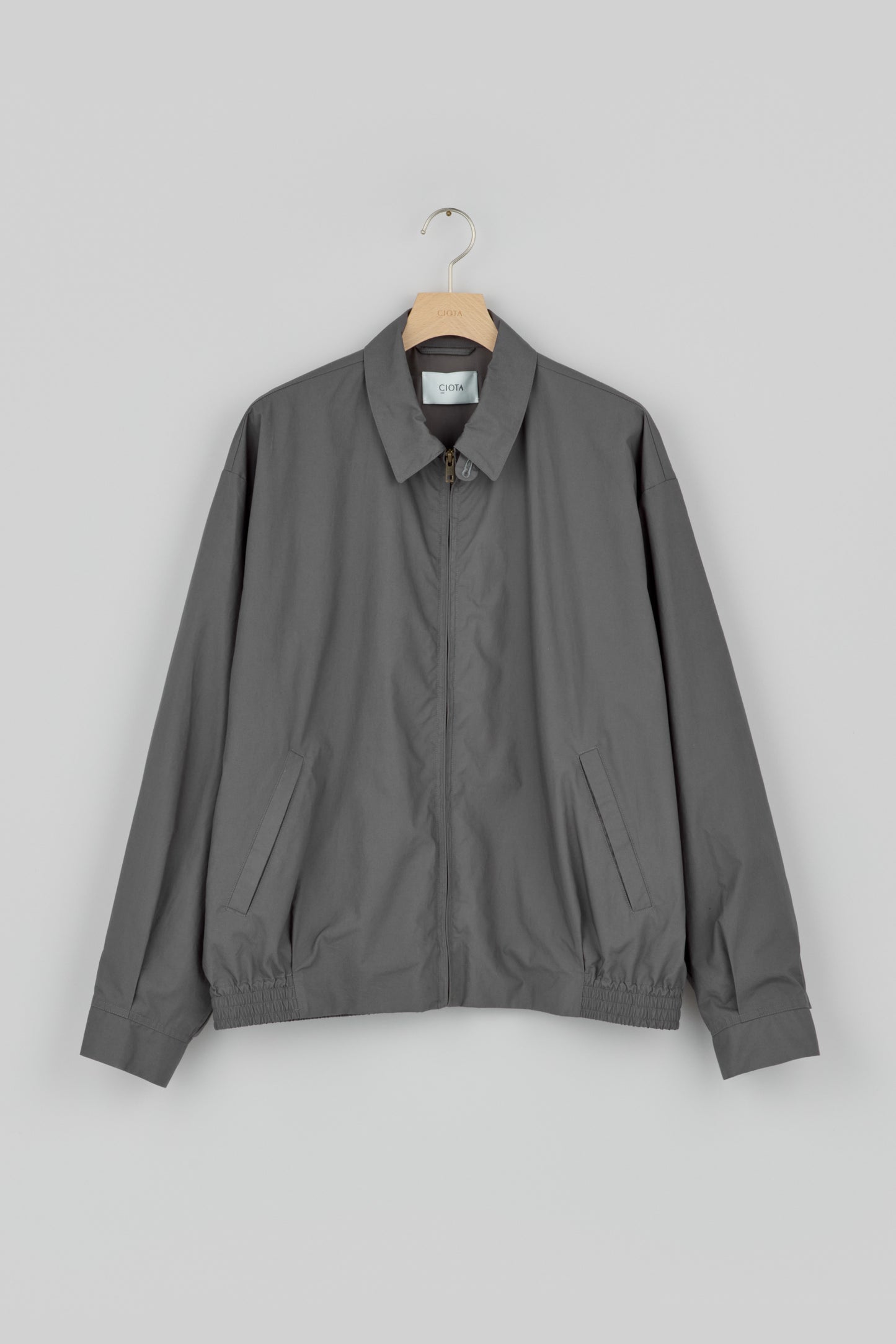 Zip-up Jacket (Typewriter Cloth)