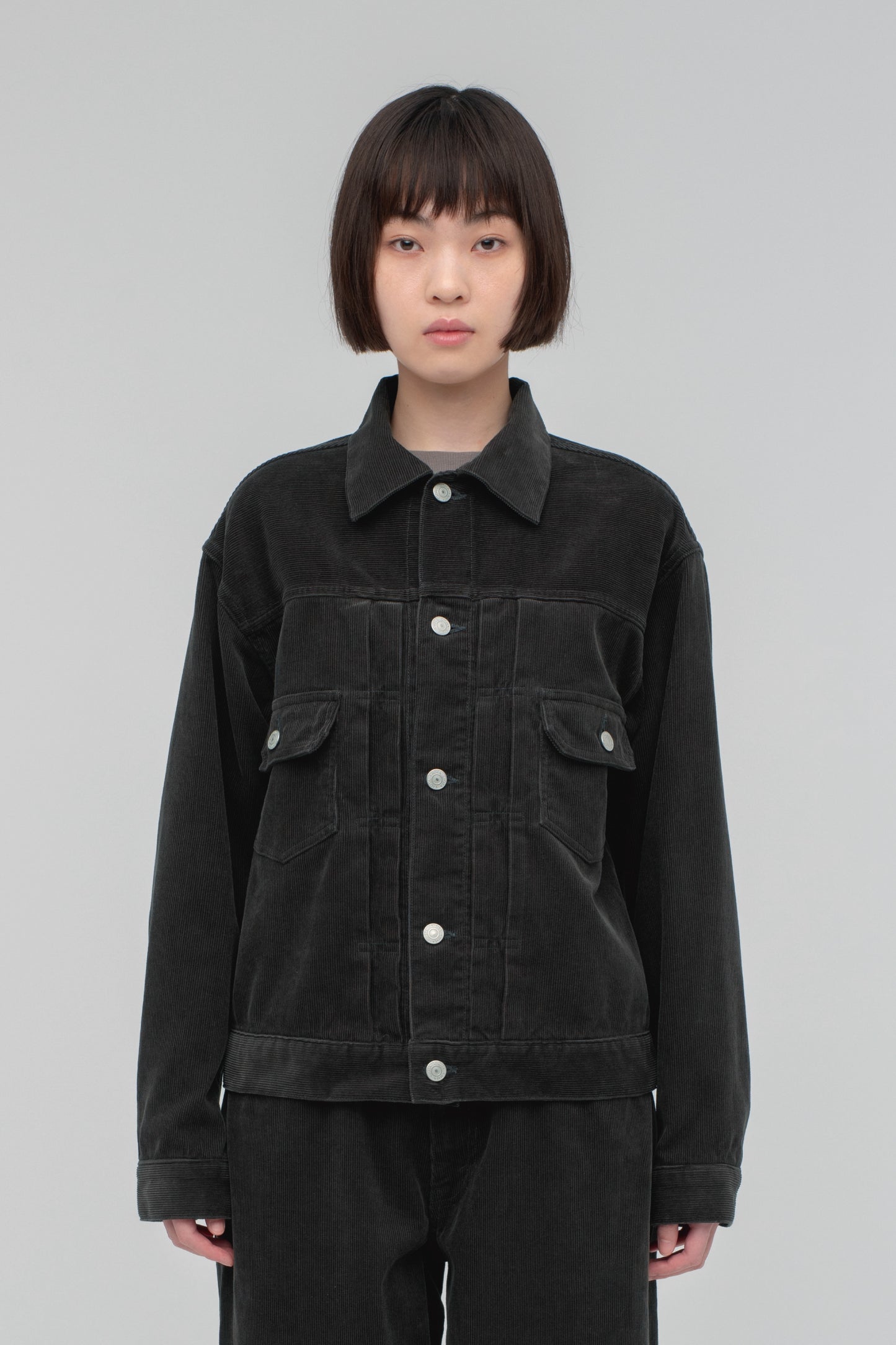 Double Pocket Corduroy Jacket