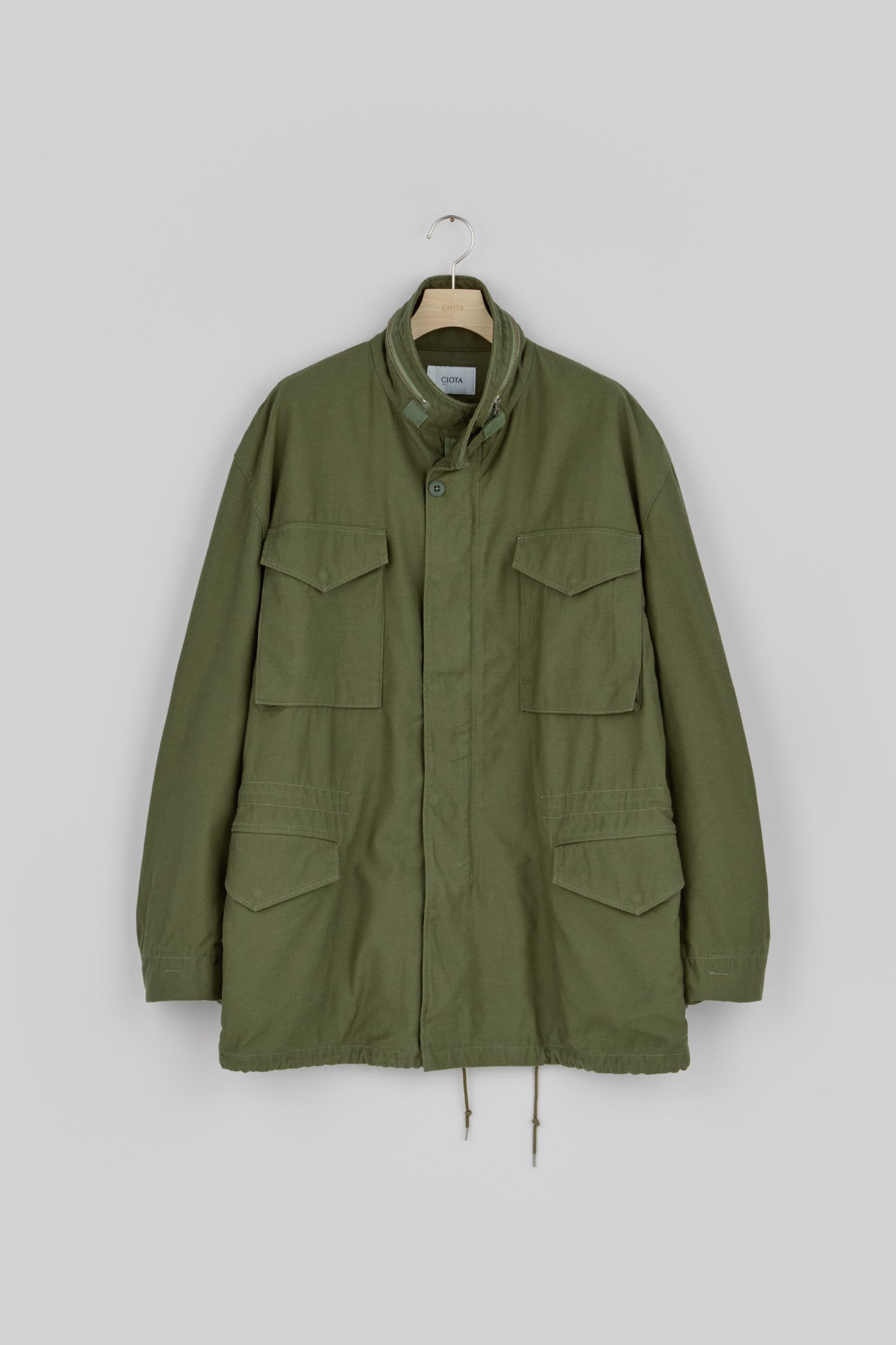 Cotton-Nylon Back-Satin M-1965 Field Jacket