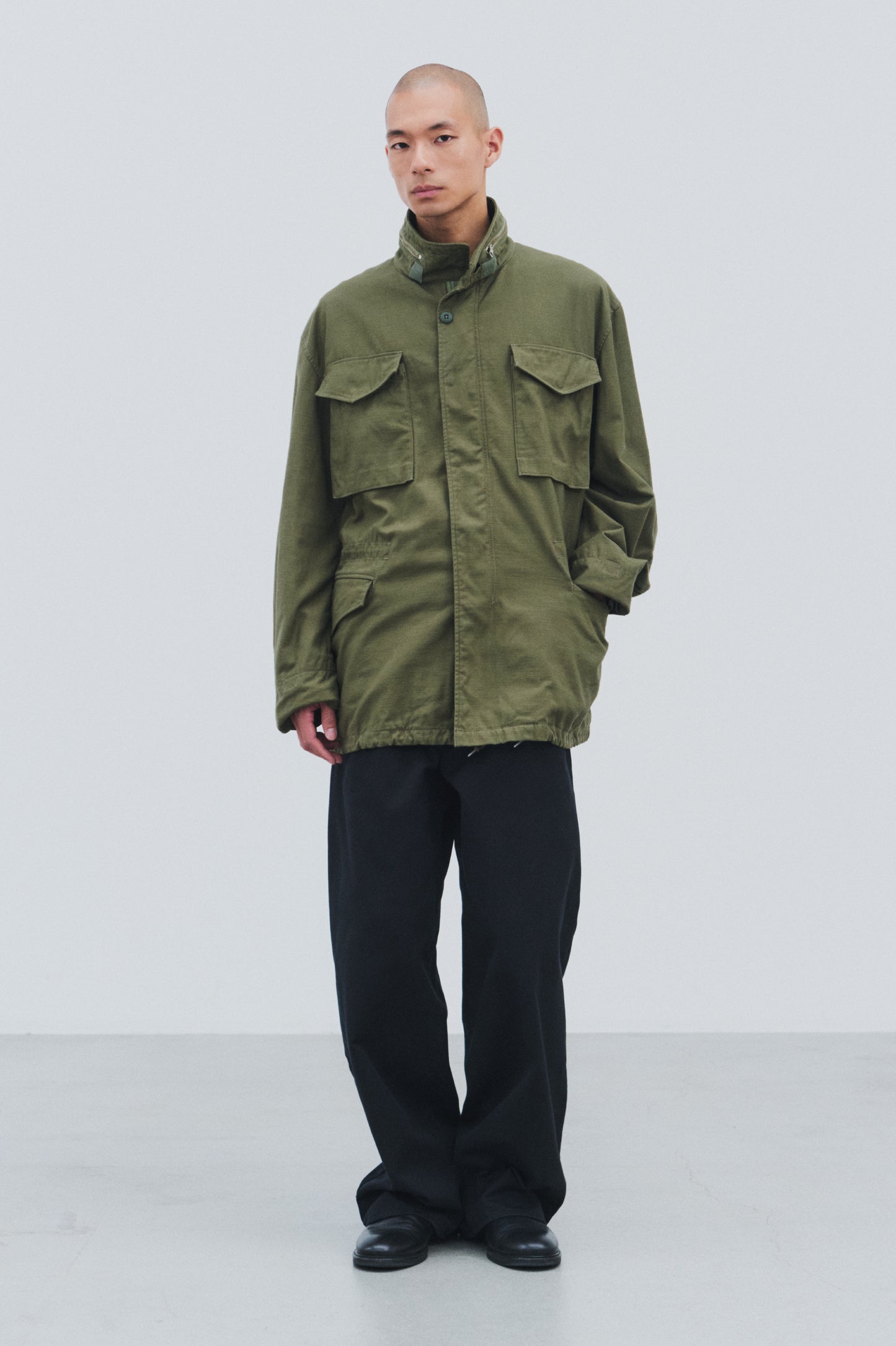 Cotton-Nylon Back-Satin M-1965 Field Jacket