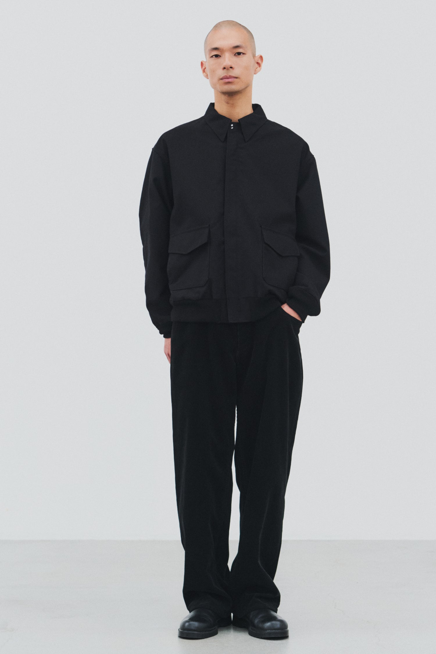 Cotton-Wool Back-Satin A-2 Flight Jacket – CIOTA Online Shop