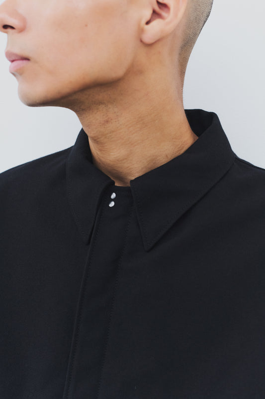 Cotton-Wool Back-Satin A-2 Flight Jacket
