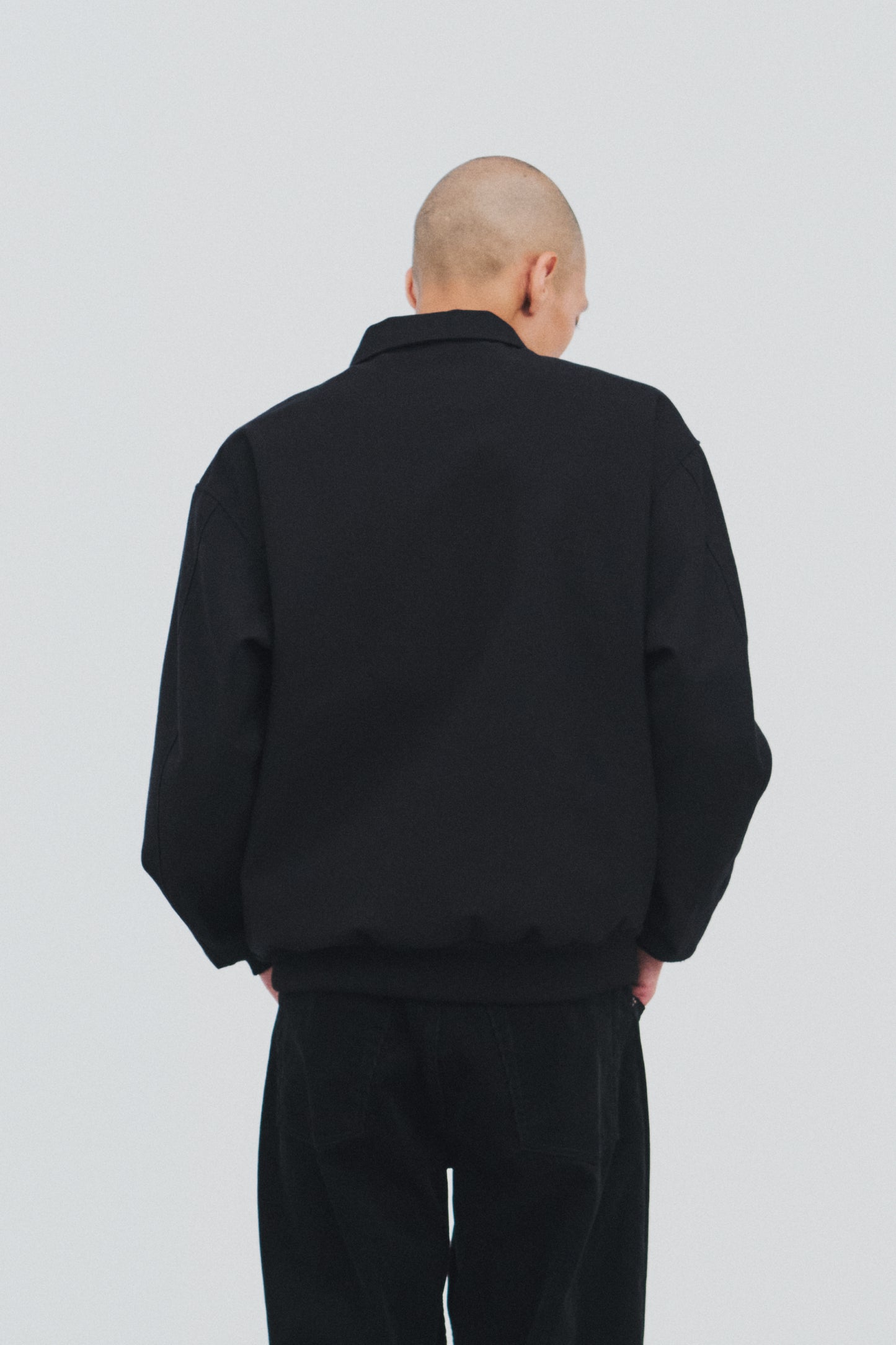 Cotton-Wool Back-Satin A-2 Flight Jacket
