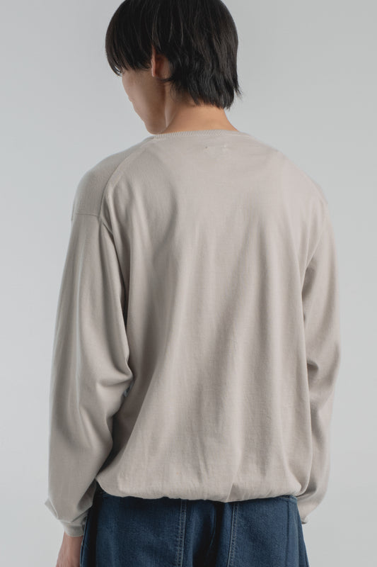 Crewneck Long Sleeve Knit T-Shirts