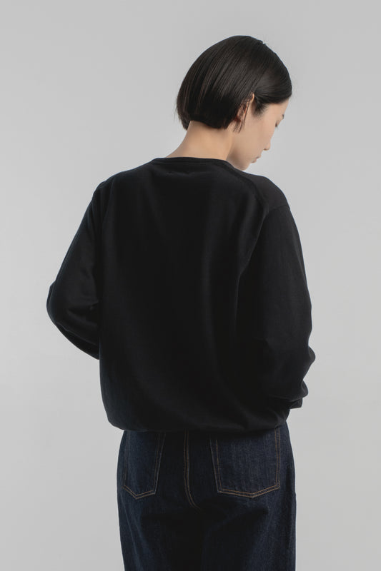 Crewneck Long Sleeve Knit T-Shirts