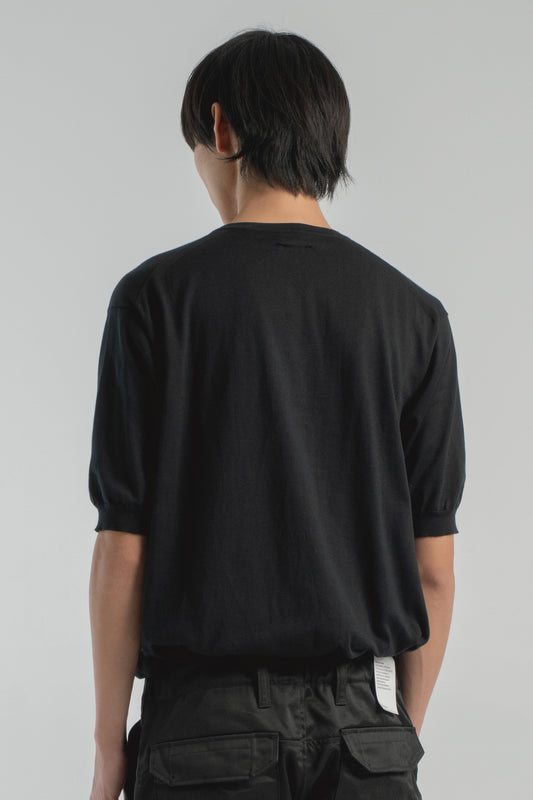 Crewneck Short Sleeve Knit T-Shirts