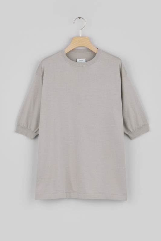 Crewneck Short Sleeve Knit T-Shirts