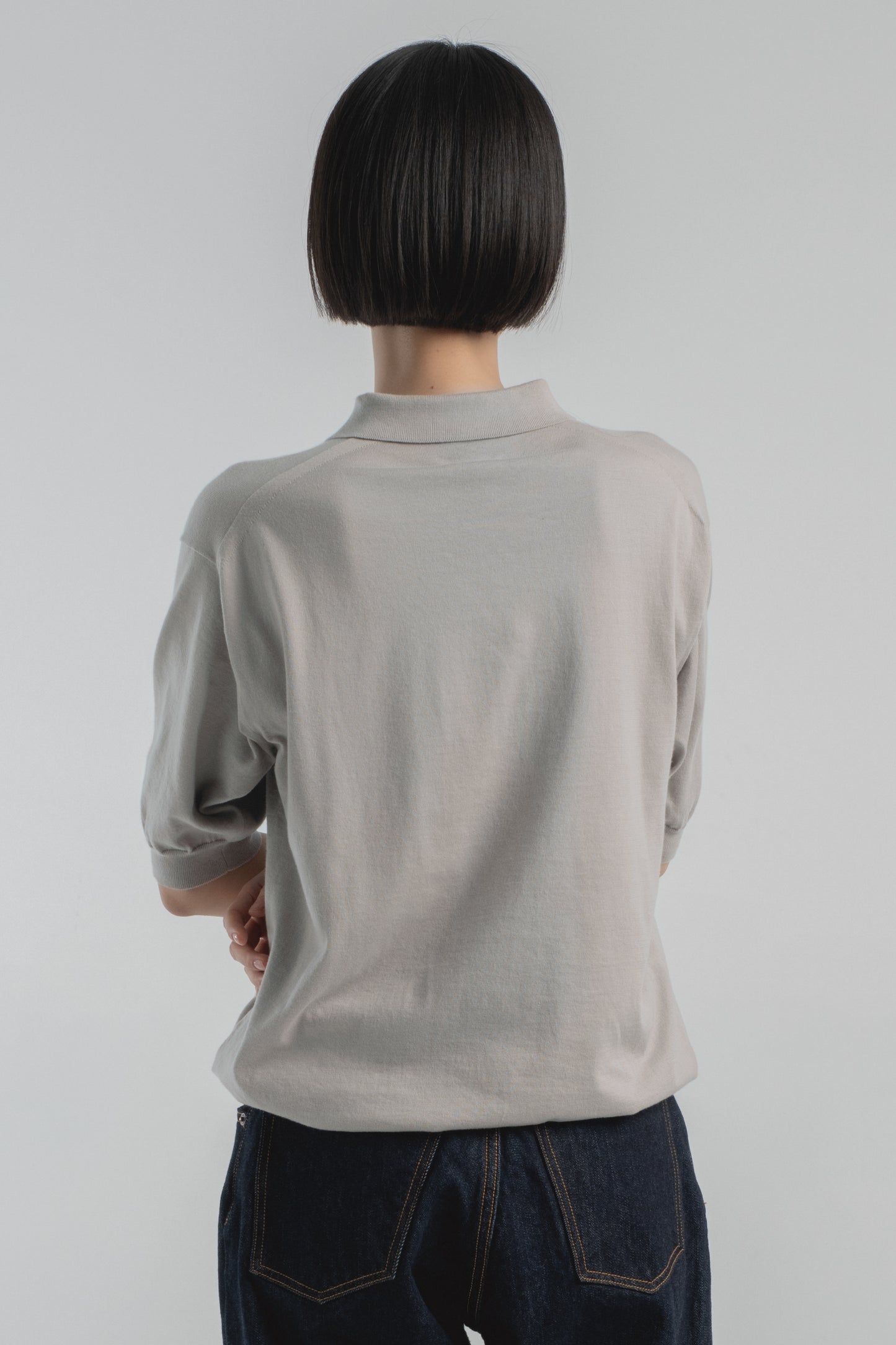 Knit Polo Shirt
