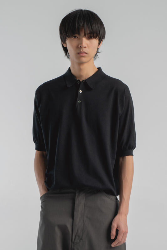 Knit Polo Shirt