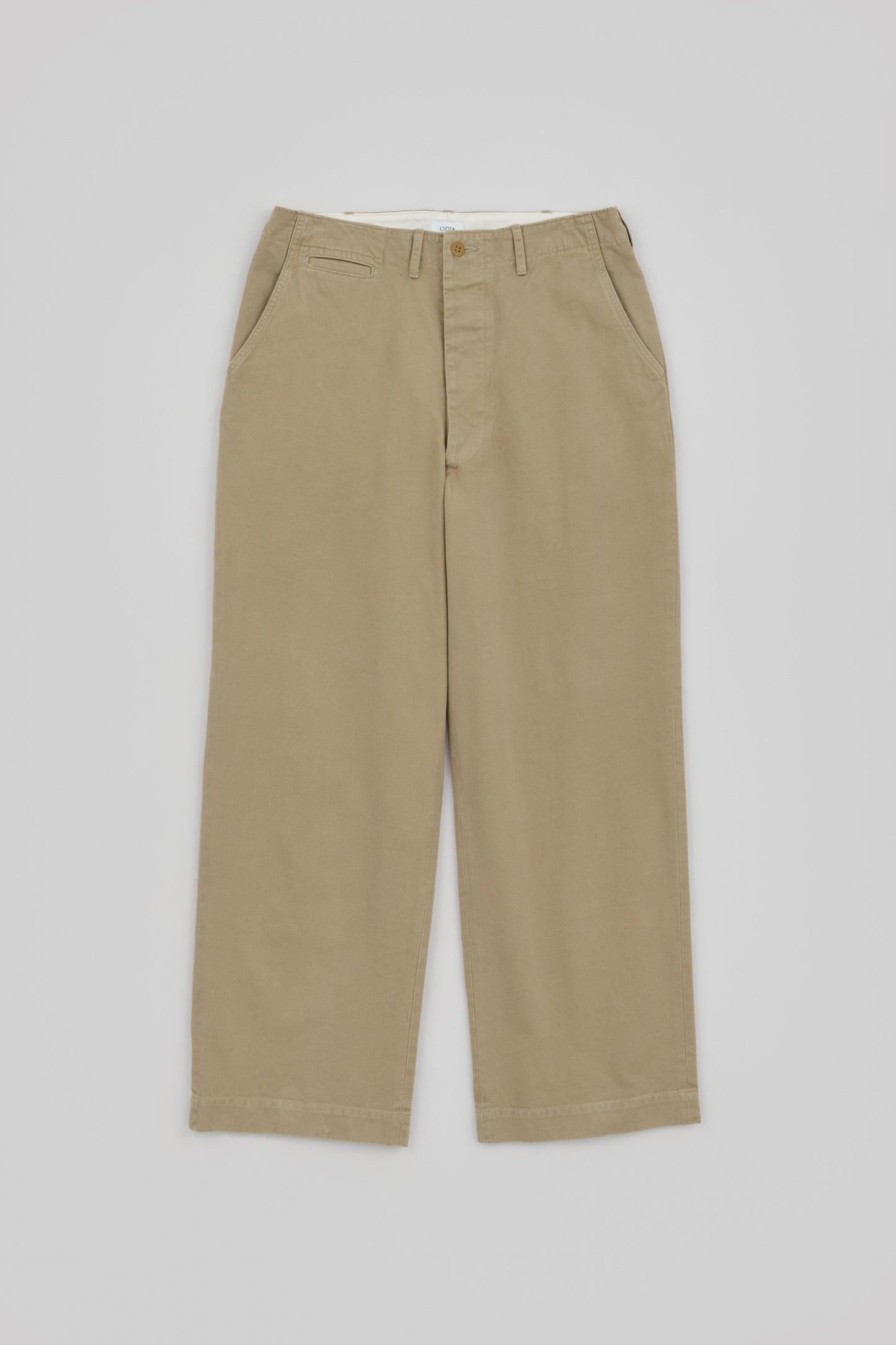 Weapon Chino Cloth Pants(43khaki / Stone Wash)