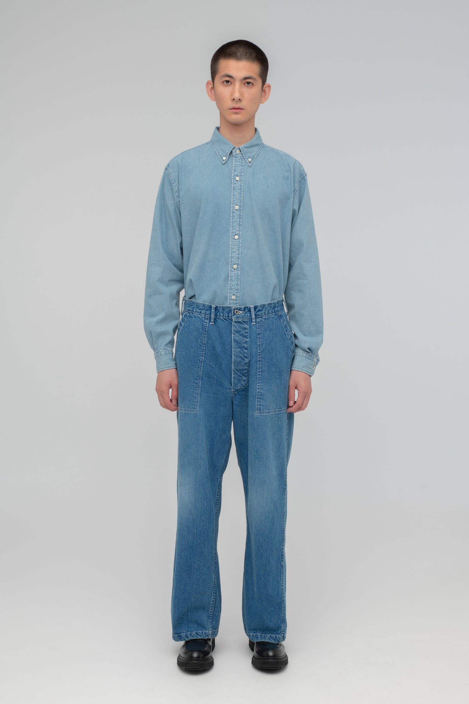 新品 COCUCA 24SS ベイカーパンツ 614670130063 ブラック カーゴパンツ レディース ベイカーパンツ[品番：AGCW0003860