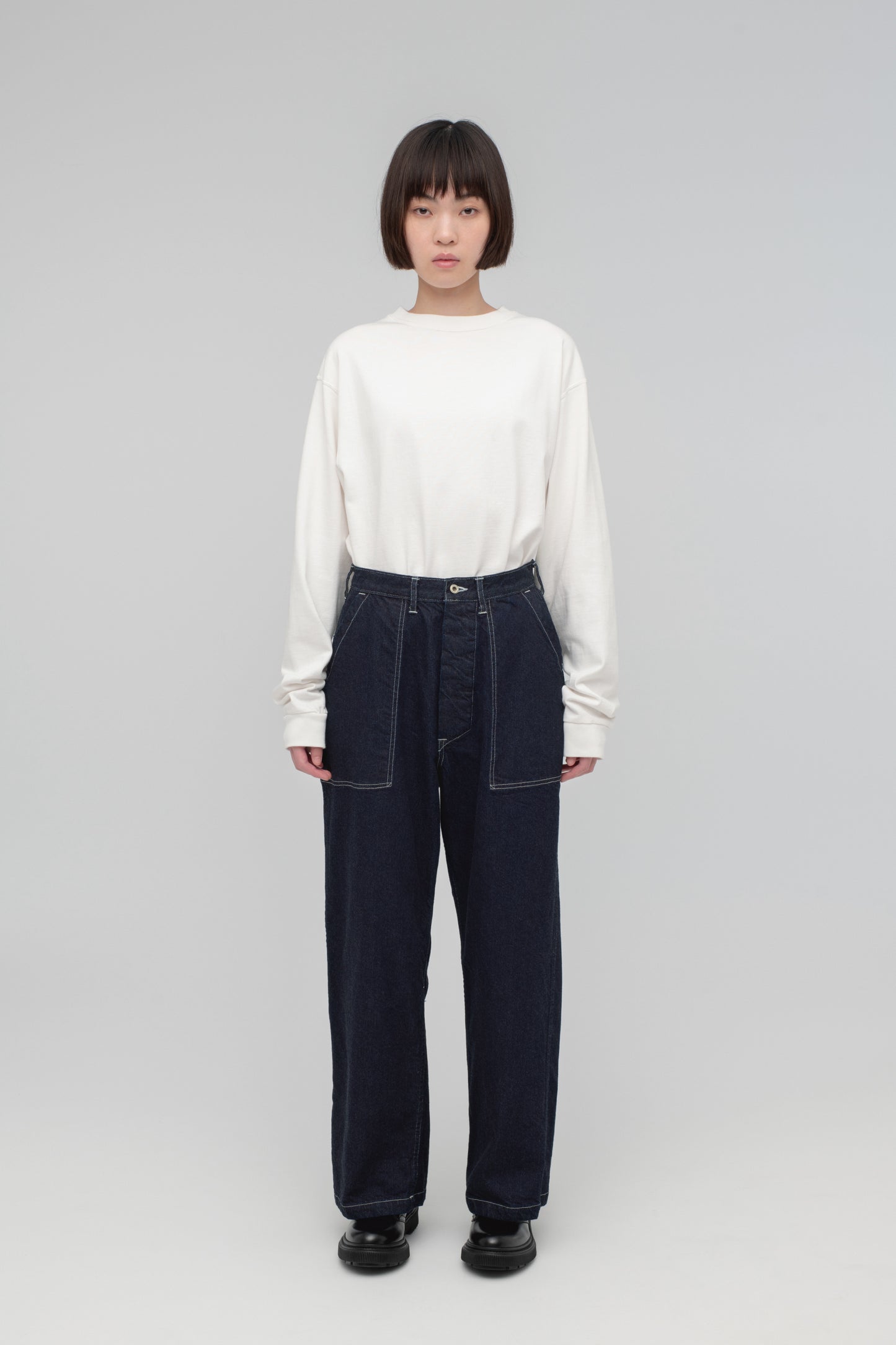 Denim Baker Pants