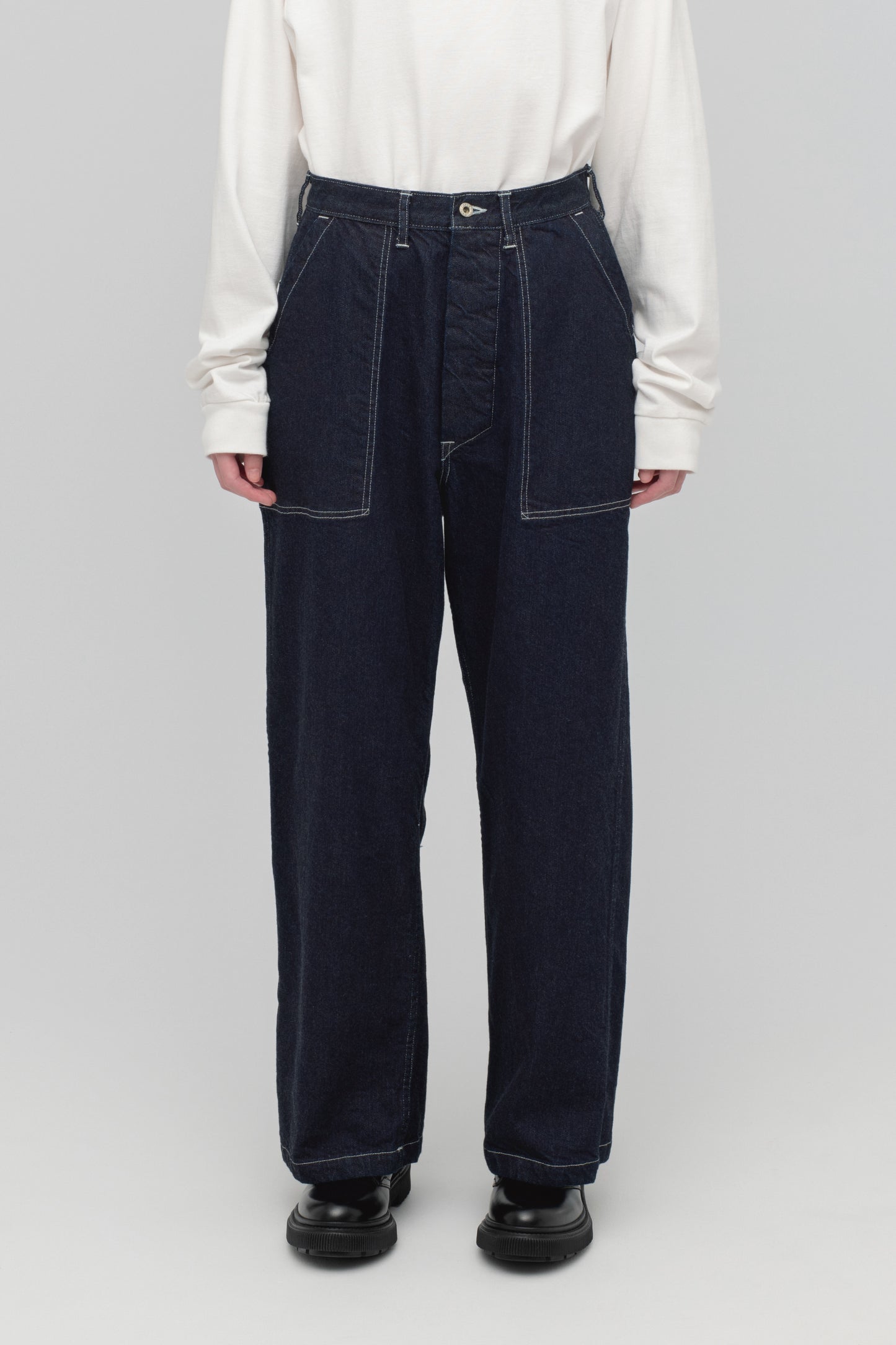 Denim Baker Pants