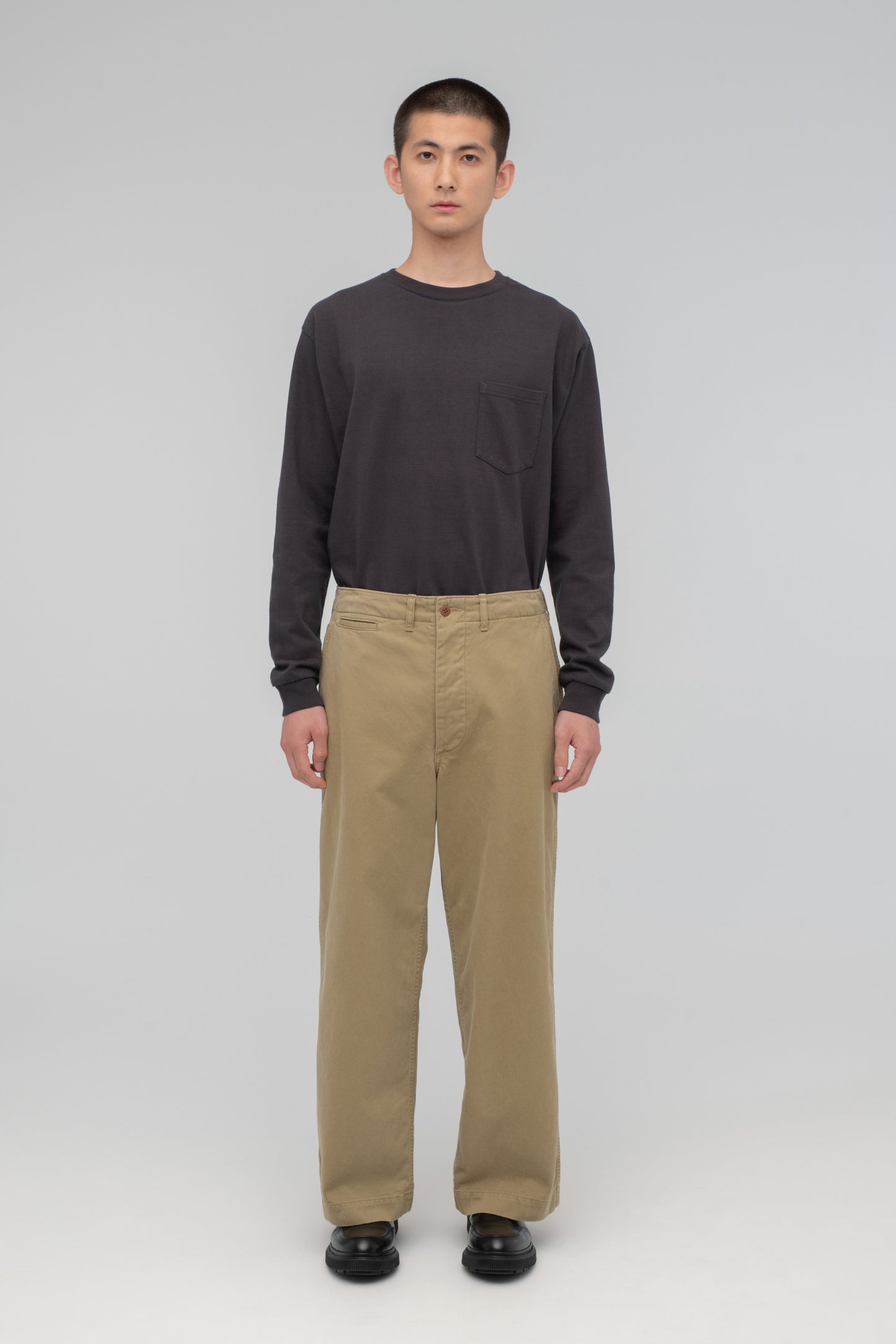 Weapon Chino Cloth Pants (45khaki / Stone Wash)