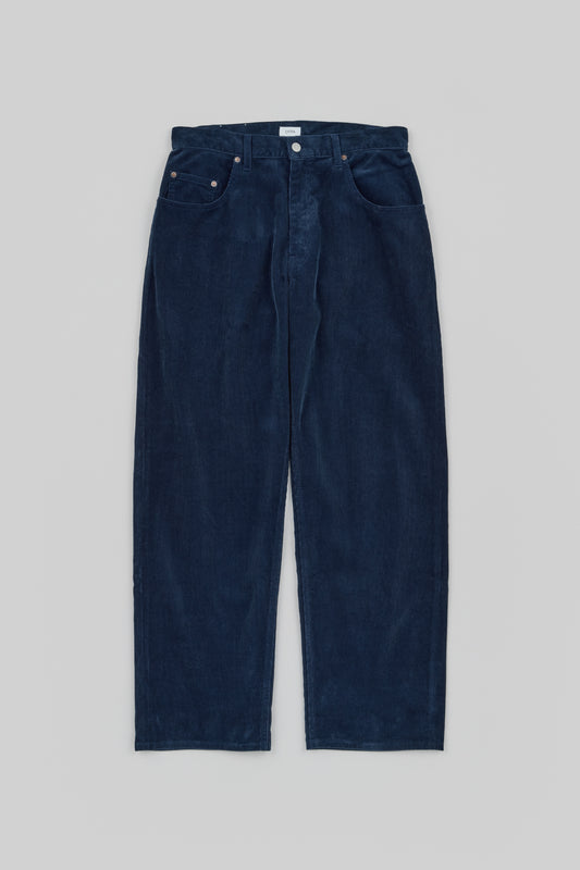Fine-Wale Corduroy Baggy 5 Pocket Pants