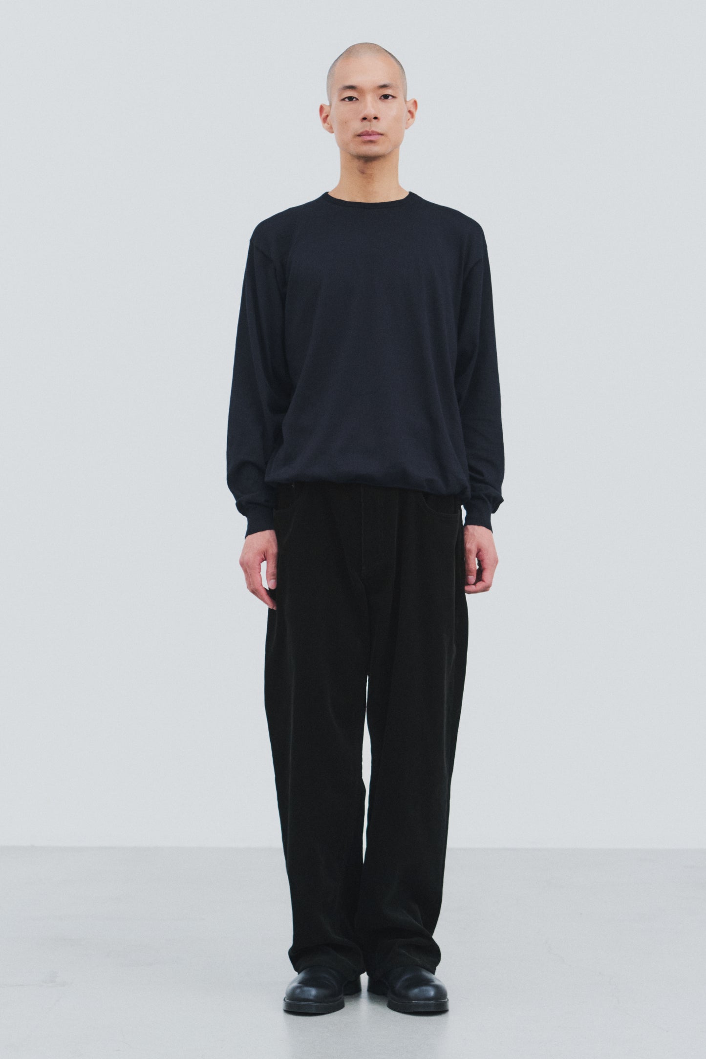 Fine-Wale Corduroy Baggy 5 Pocket Pants