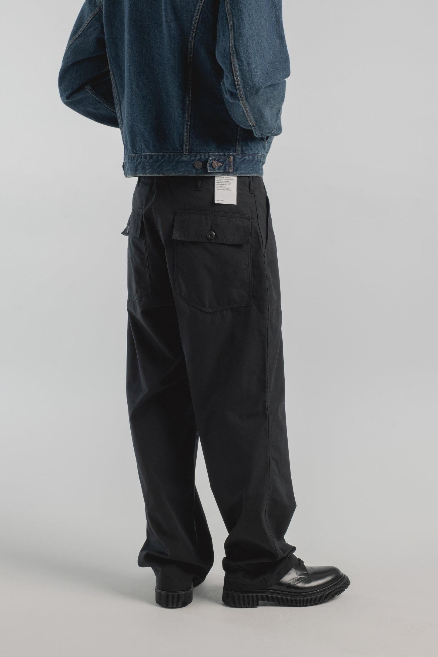 Cotton Polyester Baker Pants