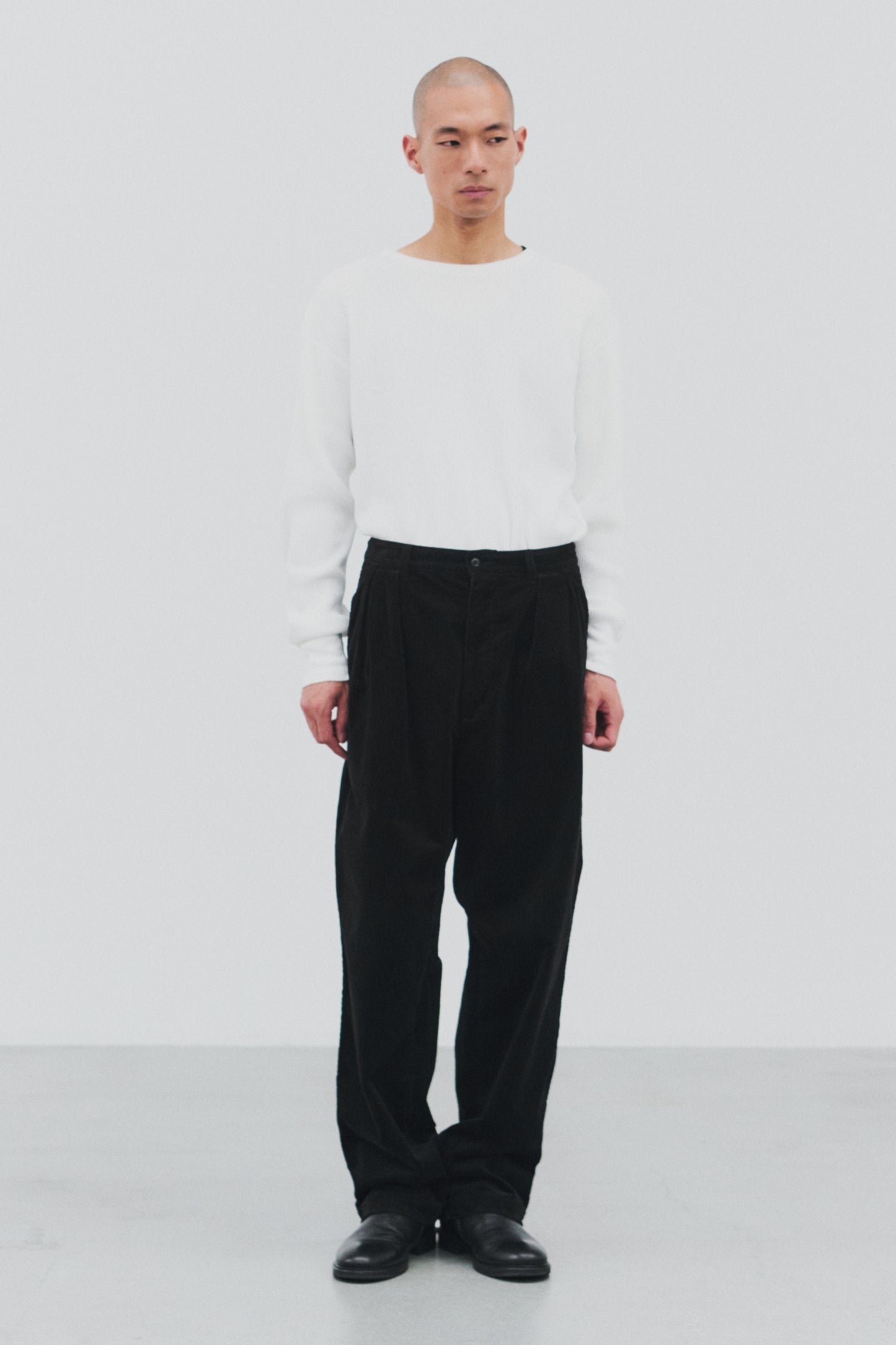 Wide-Wale Corduroy 2 Tuck Pants