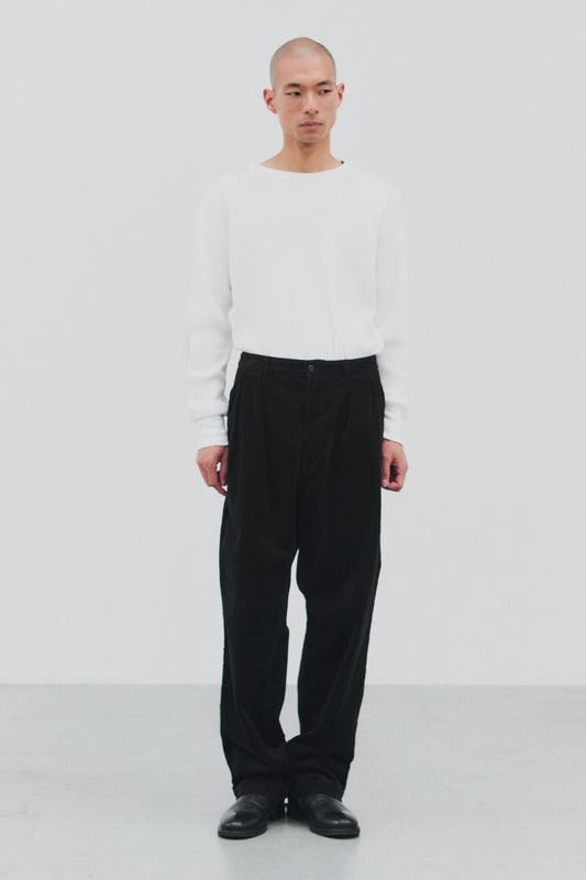 Wide-Wale Corduroy 2 Tuck Pants