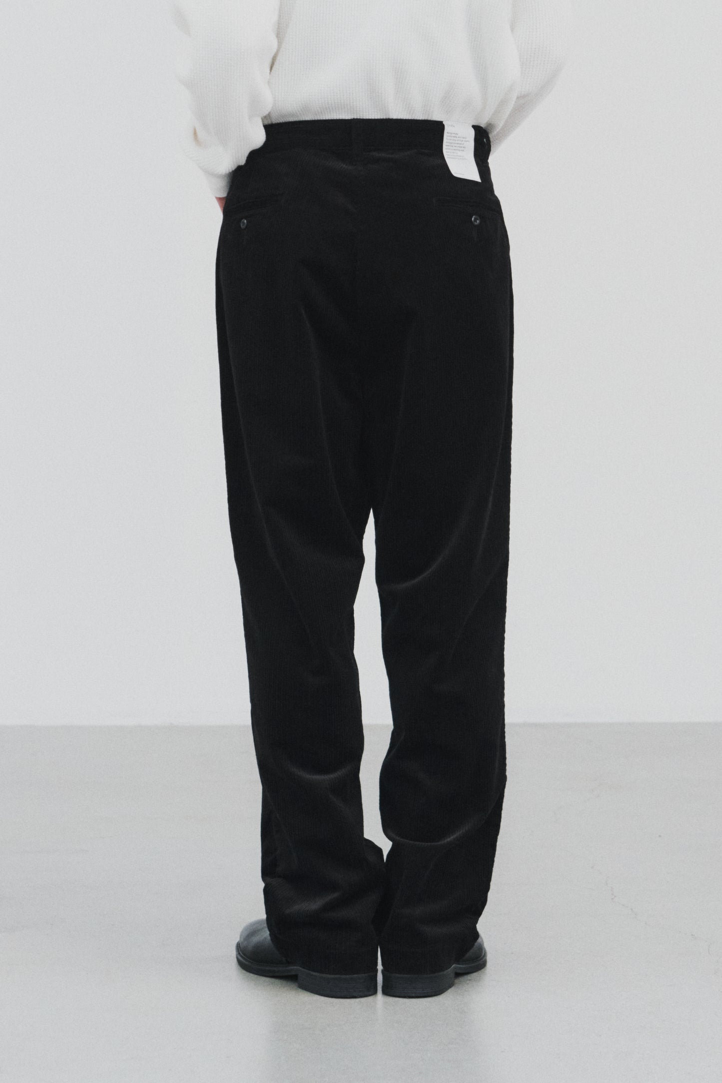 Wide-Wale Corduroy 2 Tuck Pants