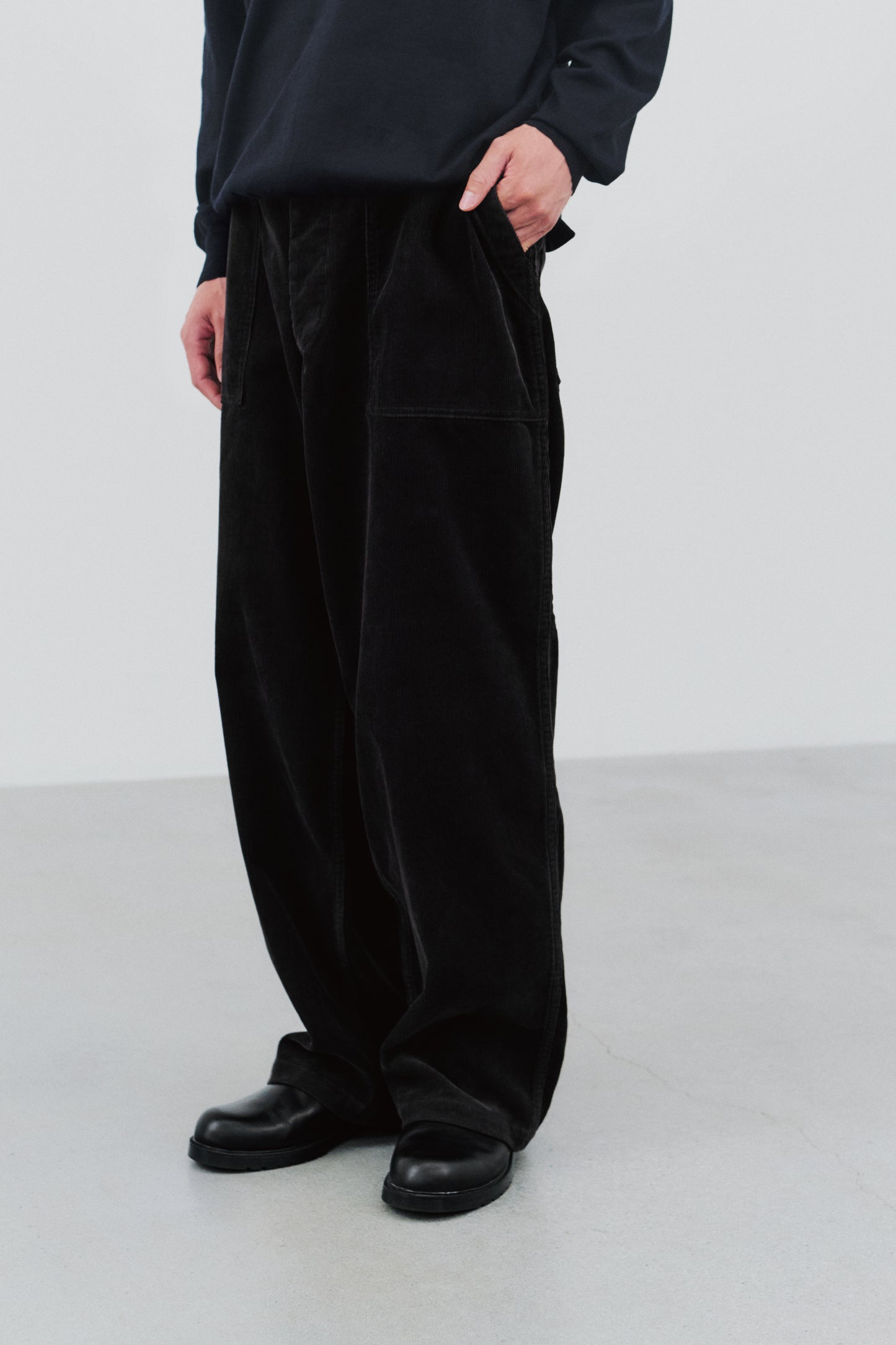 Fine-Wale Corduroy Baker Pants