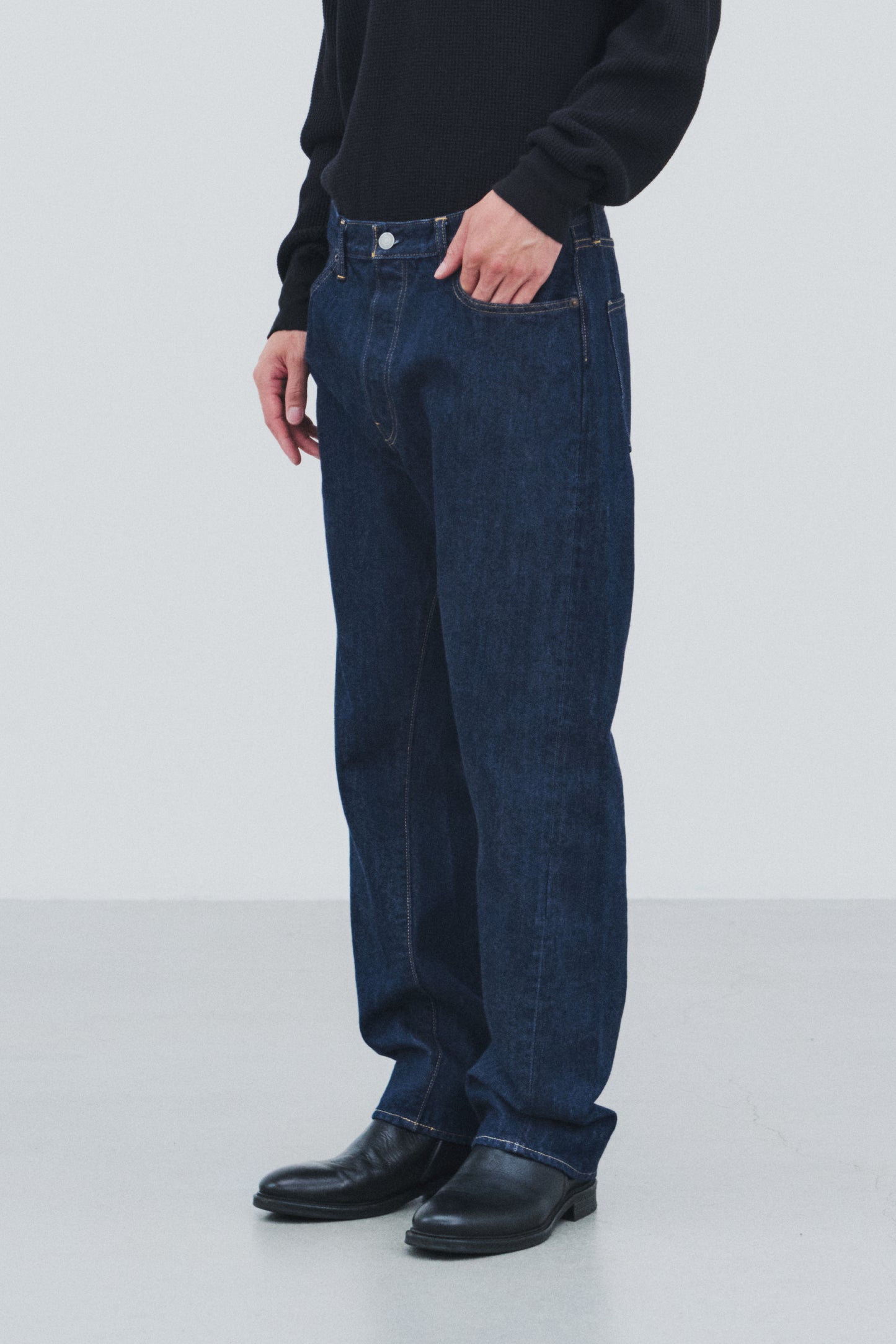 Straight 5 Pocket Pants