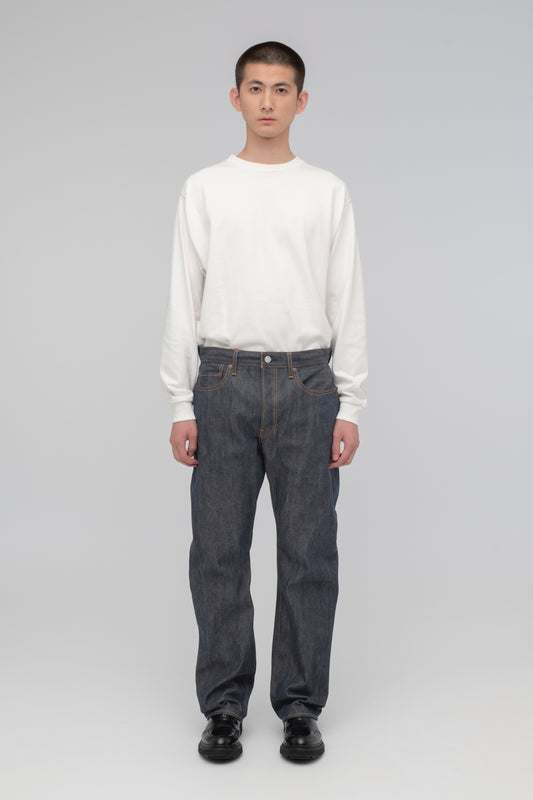 Straight 5 Pocket Pants (Reactive dyeing / Rigid)