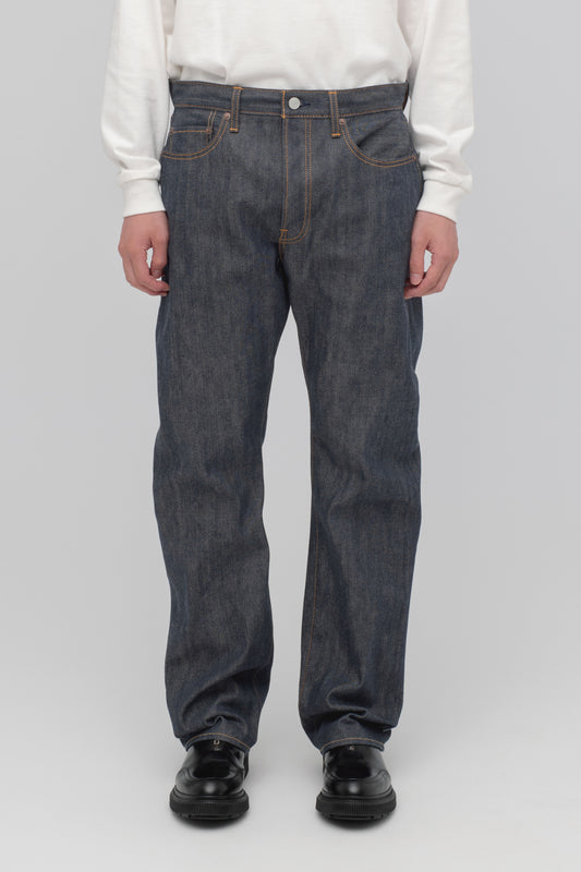 Straight 5 Pocket Pants (Reactive dyeing / Rigid)