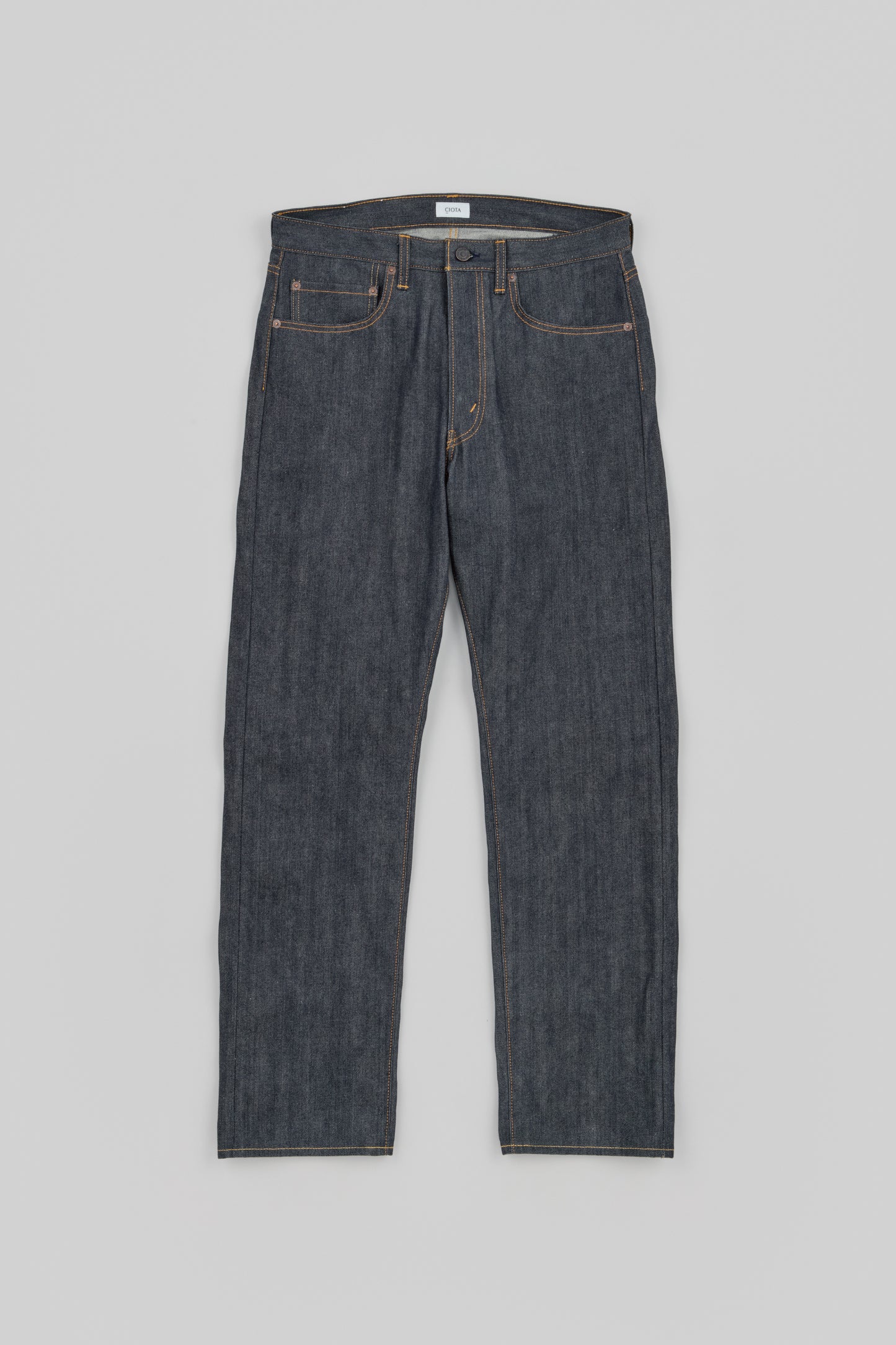 Tapered 5 Pocket Pants (Reactive dyeing / Rigid)