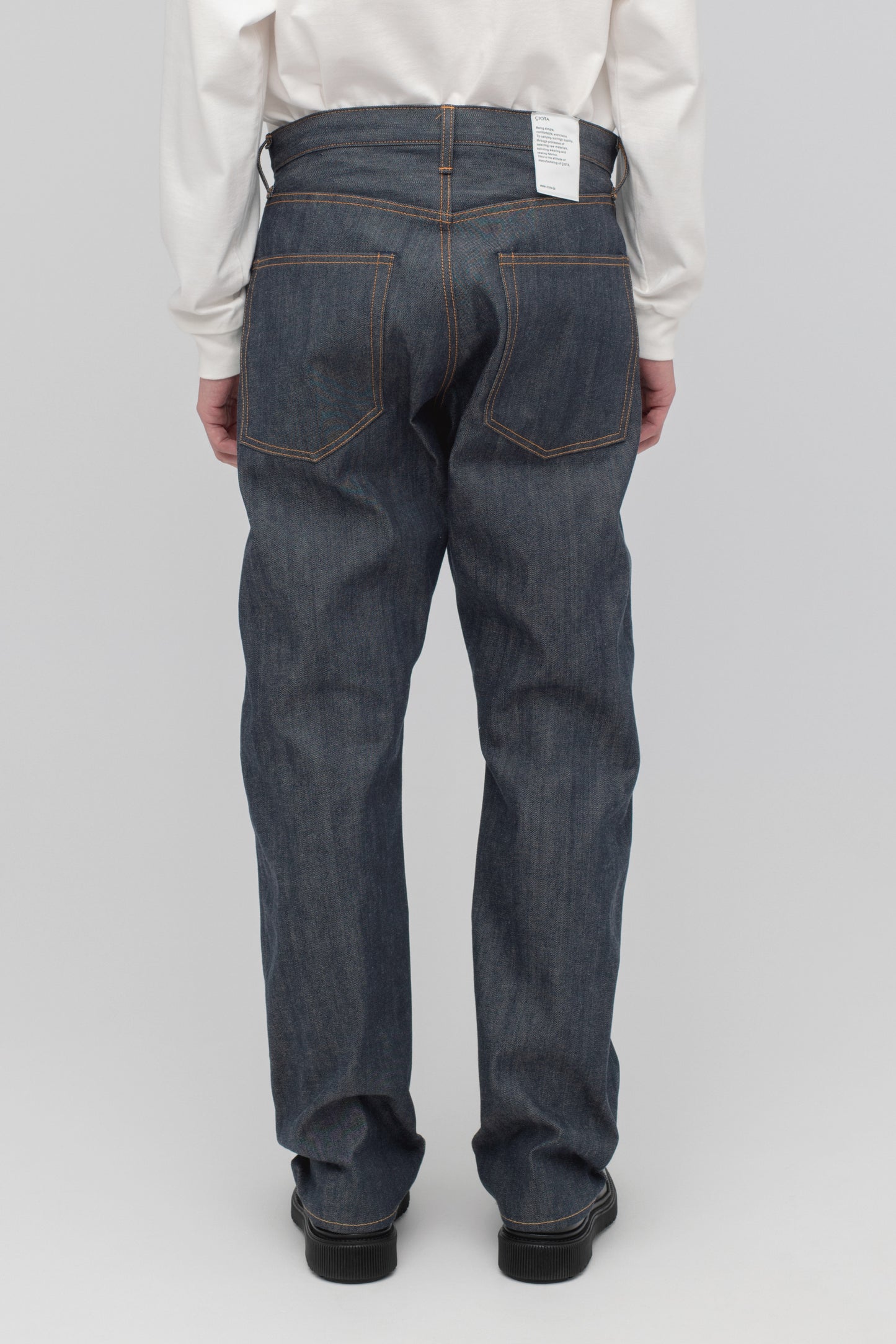 Tapered 5 Pocket Pants (Reactive dyeing / Rigid)