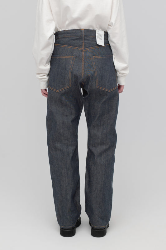 Tapered 5 Pocket Pants (Reactive dyeing / Rigid)