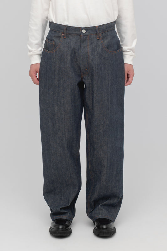 Baggy 5 Pocket Pants (Reactive dyeing / Rigid)