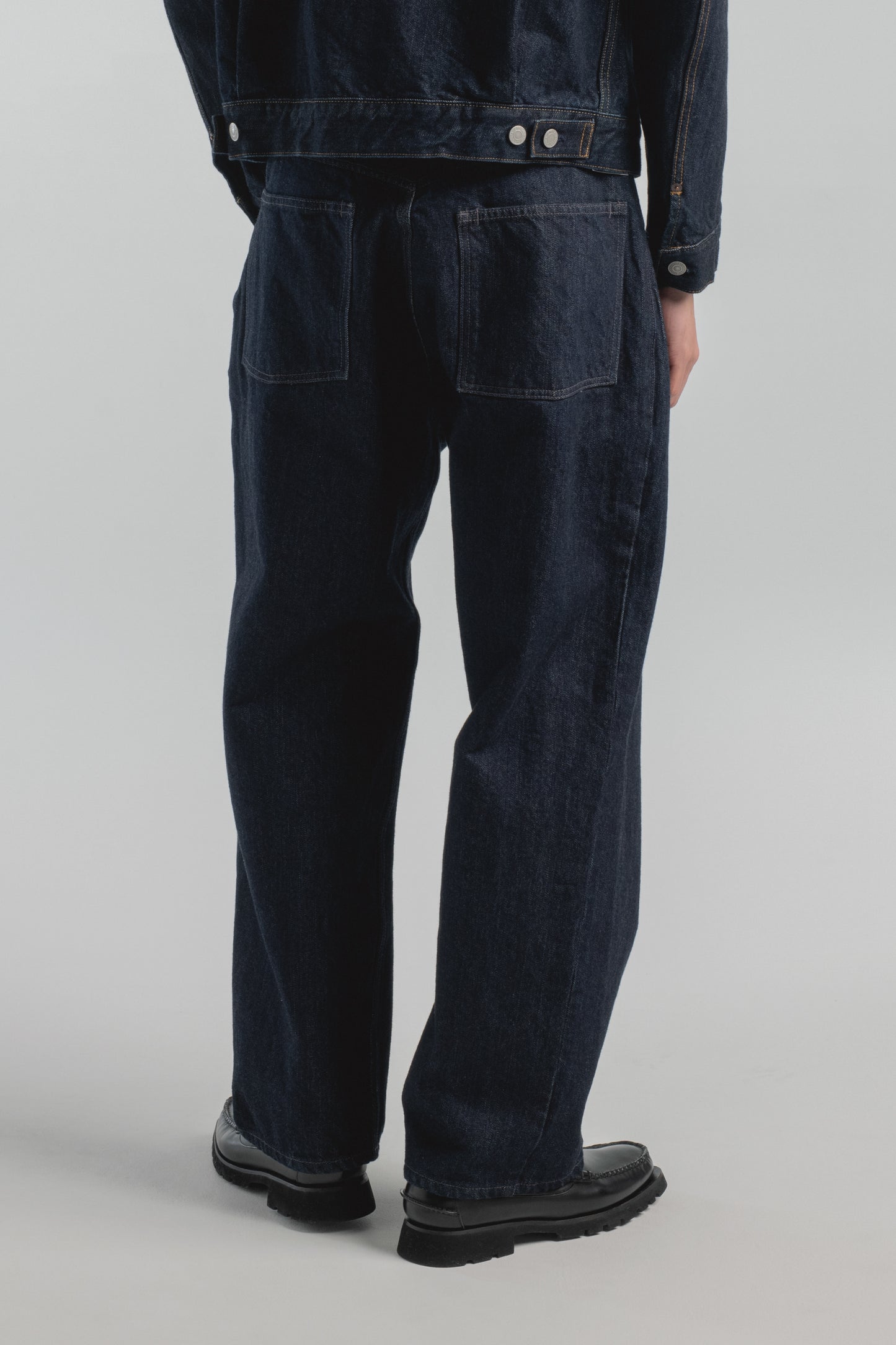 Wide Baggy 5 Pocket Pants