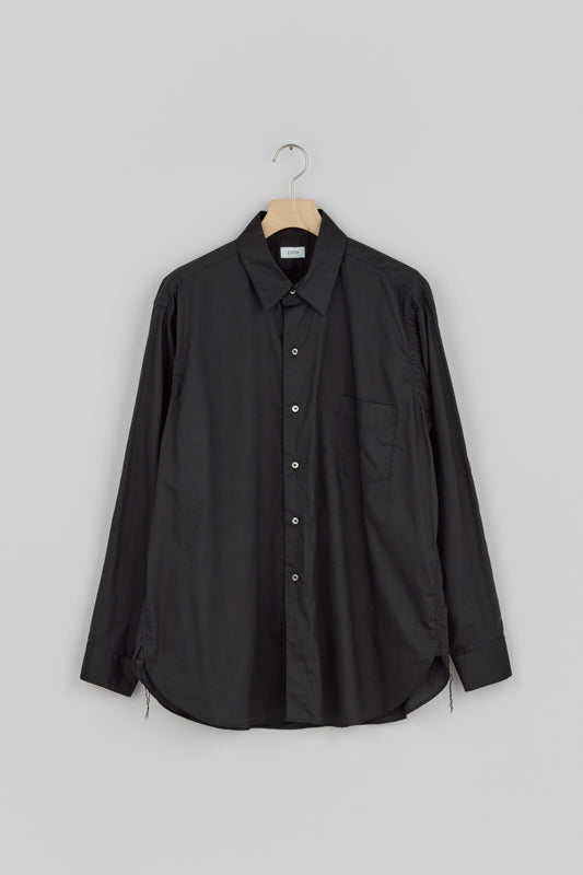 Regular Collar Long Sleeve Shirt (Cotton Rayon)