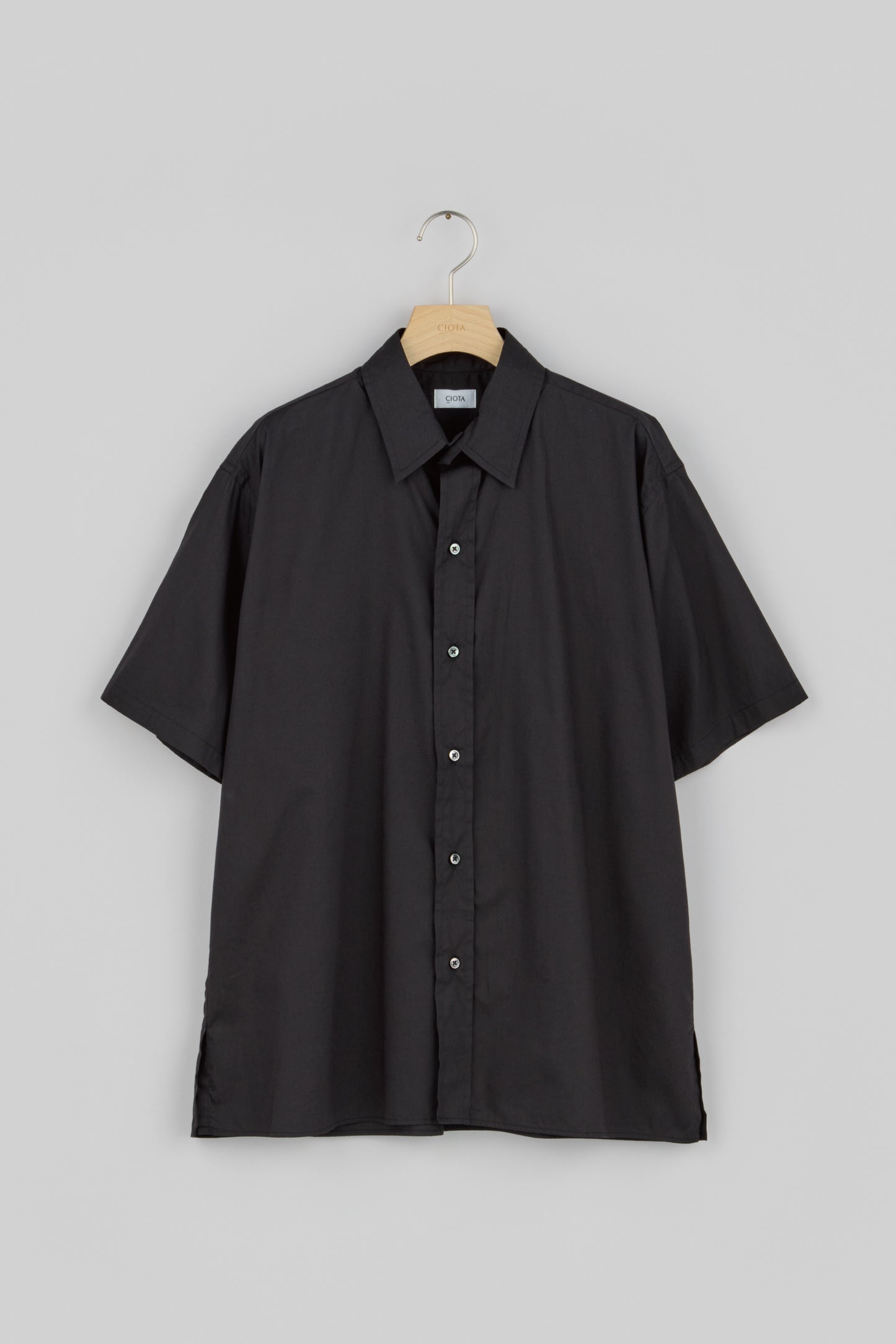 Regular Collar Short Sleeve Shirt (Cotton Rayon)