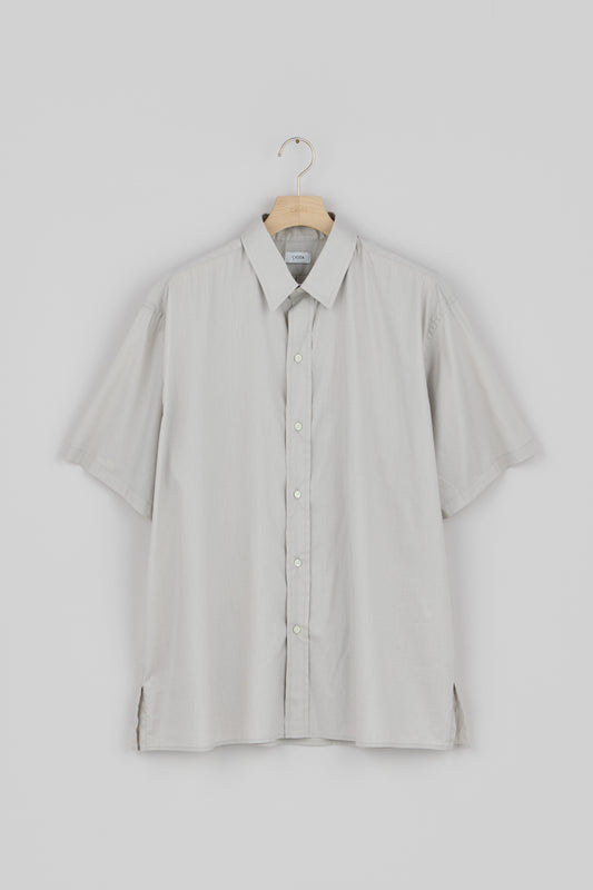 Regular Collar Short Sleeve Shirt (Cotton Rayon)