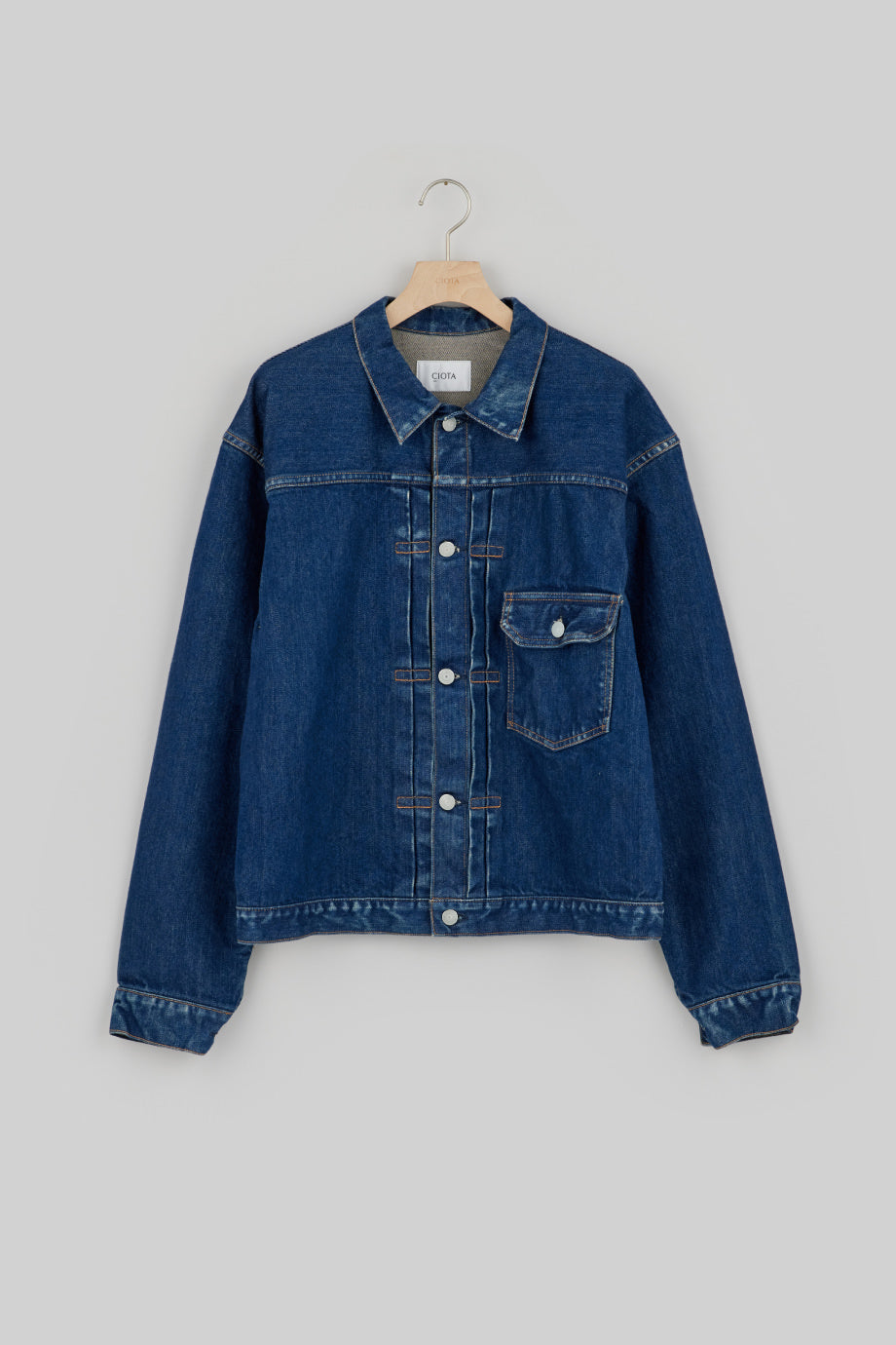 Single Pocket Denim Jacket