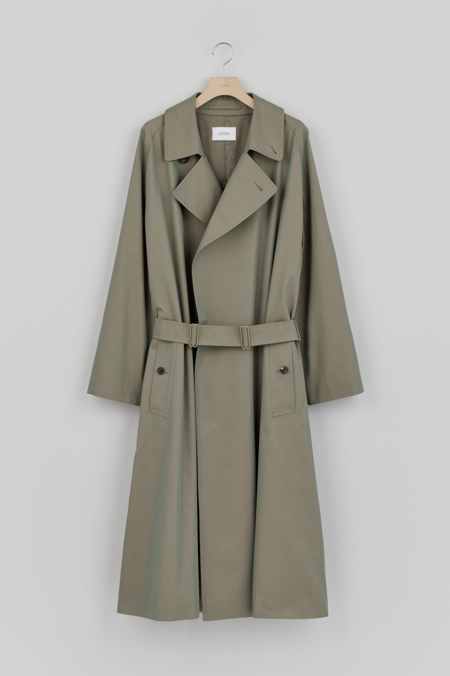 Tielocken Coat (Gabardine Fabric) – CIOTA Online Shop